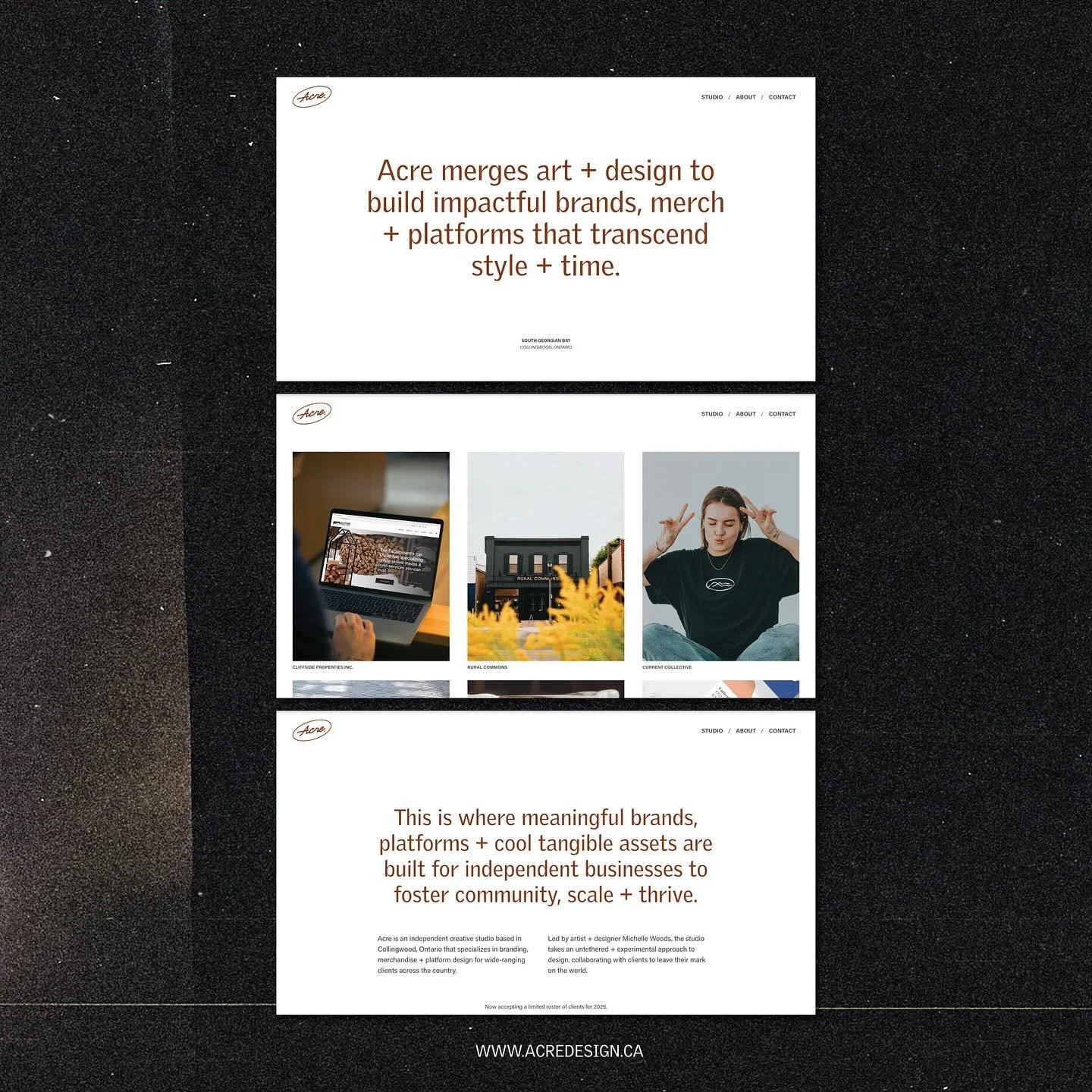 There&rsquo;s life, there&rsquo;s death, then there&rsquo;s building a new website&hellip; 🏳️

I learned a few things along the way that might be helpful for other designers/small businesses&hellip;

1. Self-branding is like staring in a magnified m
