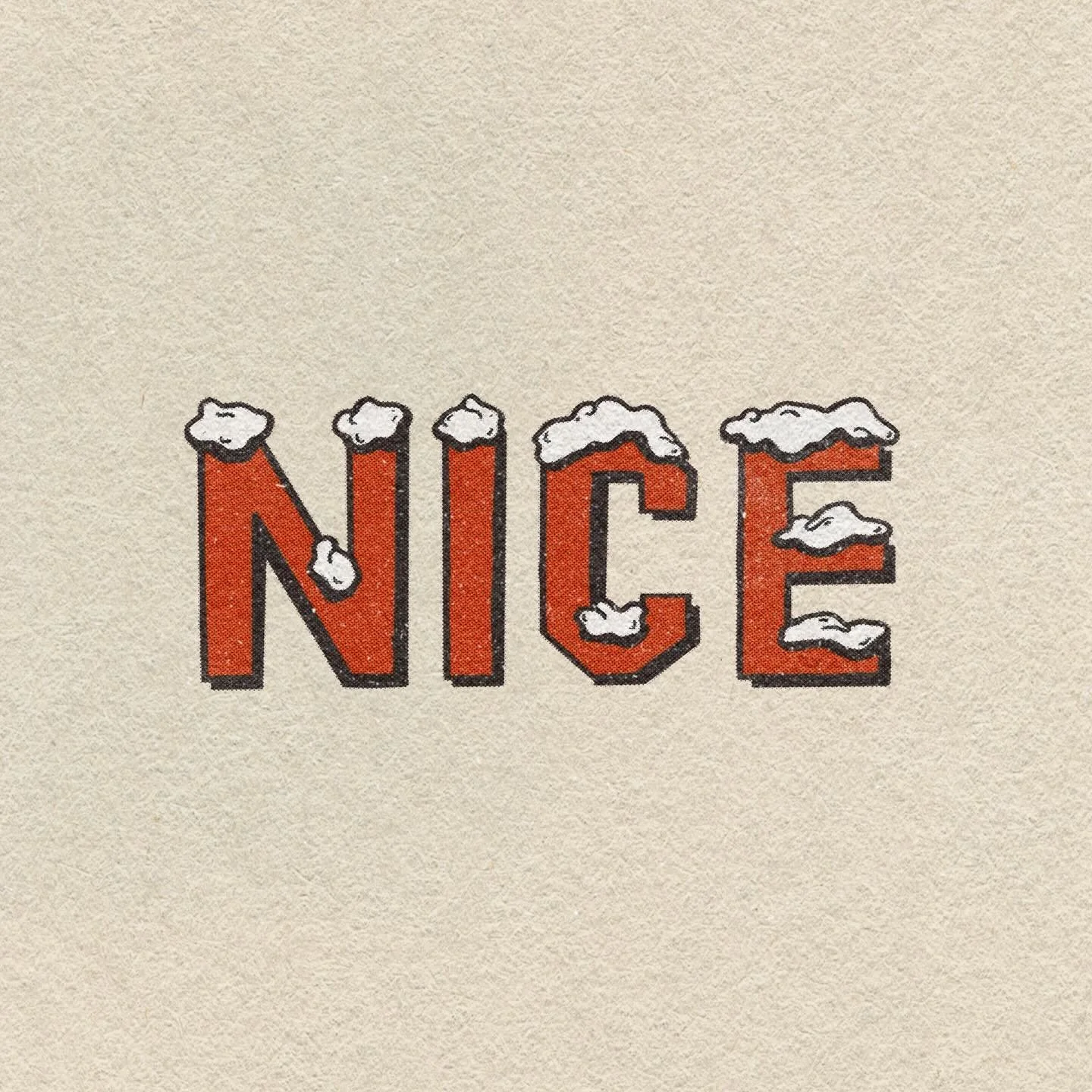 Definitely getting coal this year ;)

Having a blast putting my spin on vintage typography like the iconic old-school corner store ice box signage. 

Throw your nostalgia my way, would love to hunt down some more inspo!

🧊

#HolidayTypography #Vinta