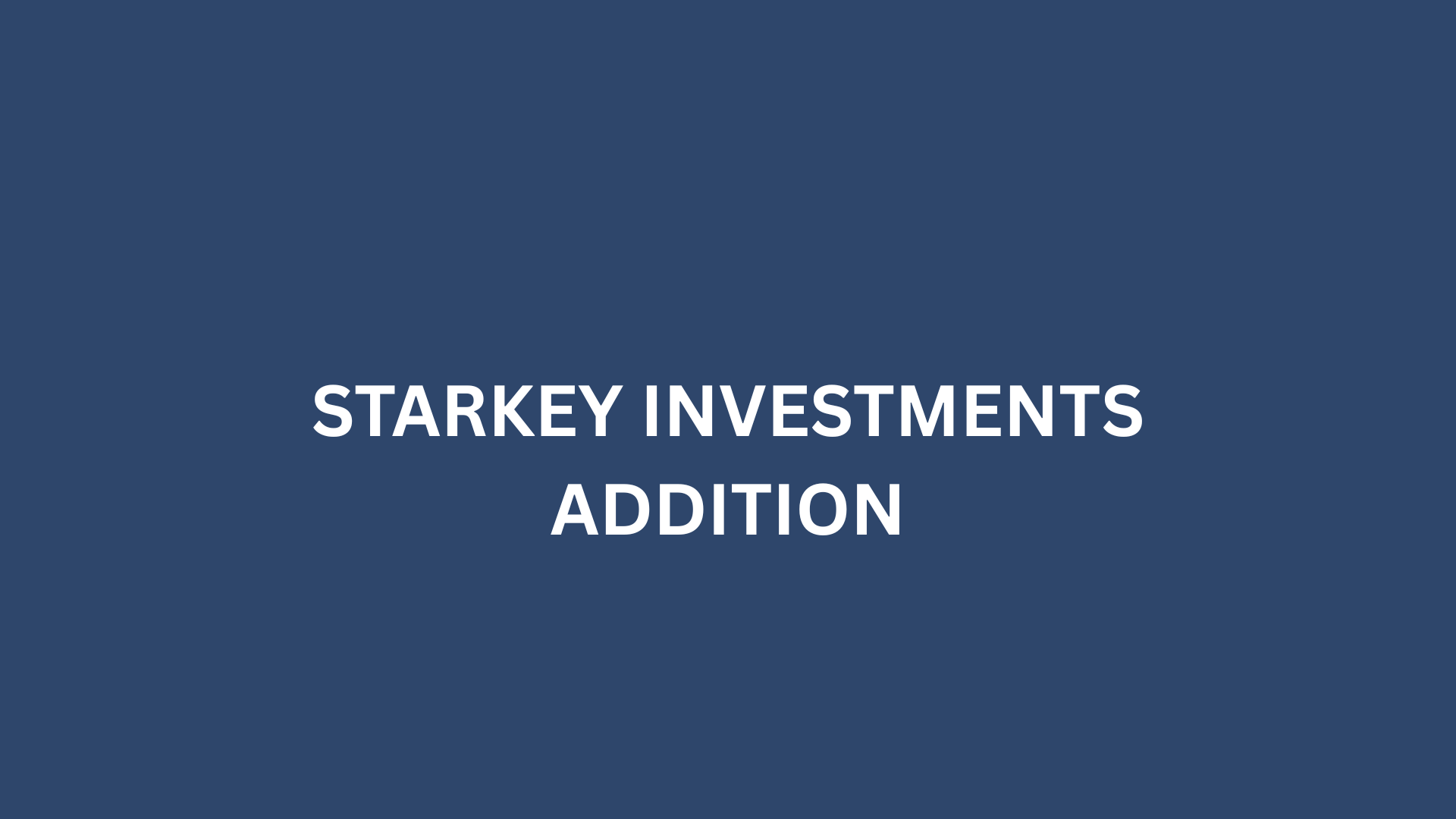 STARKEY INVESTMENTS ADDITION - 5,000 S.F.