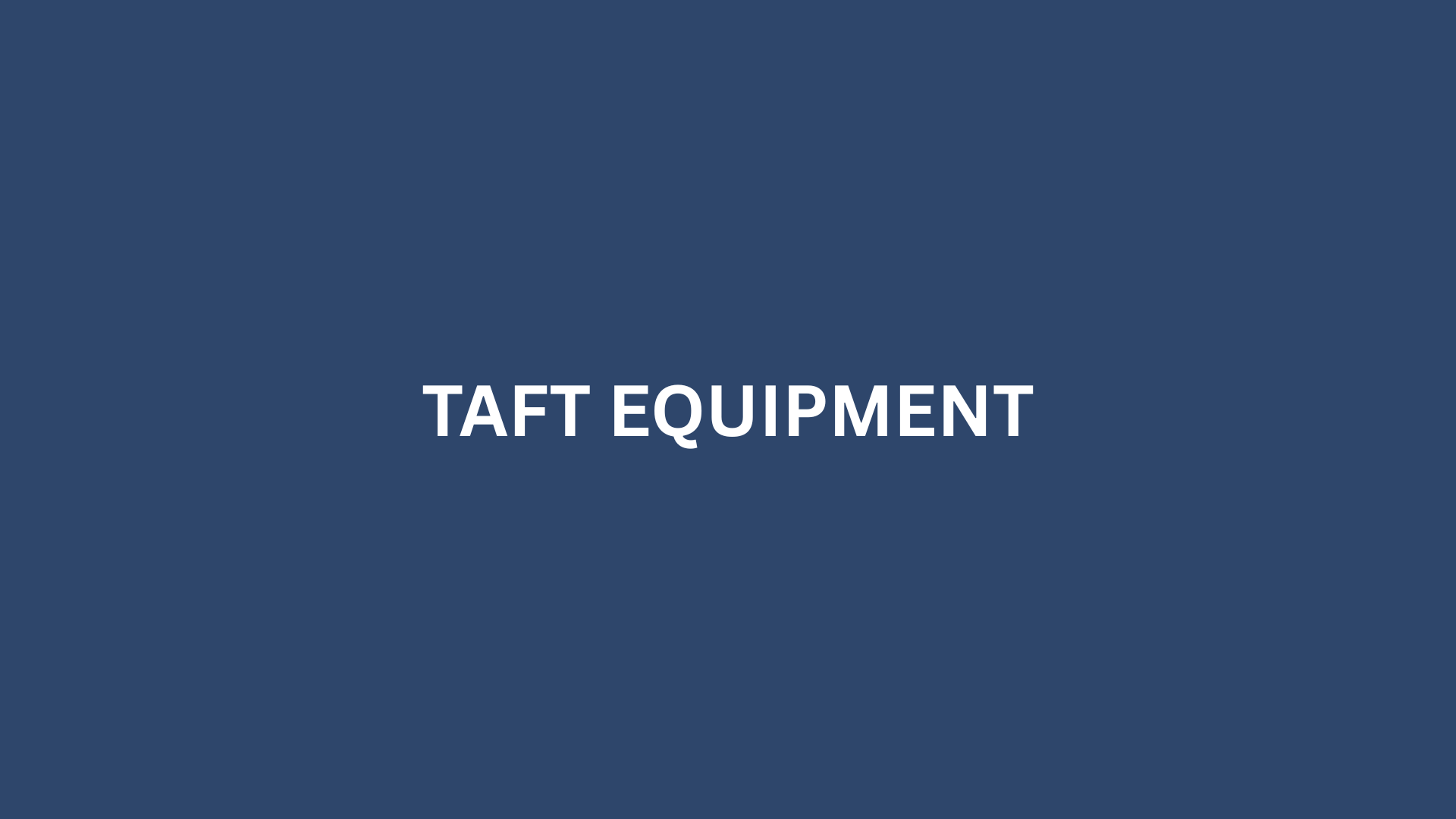 TAFT EQUIPMENT - 15,000 S.F.