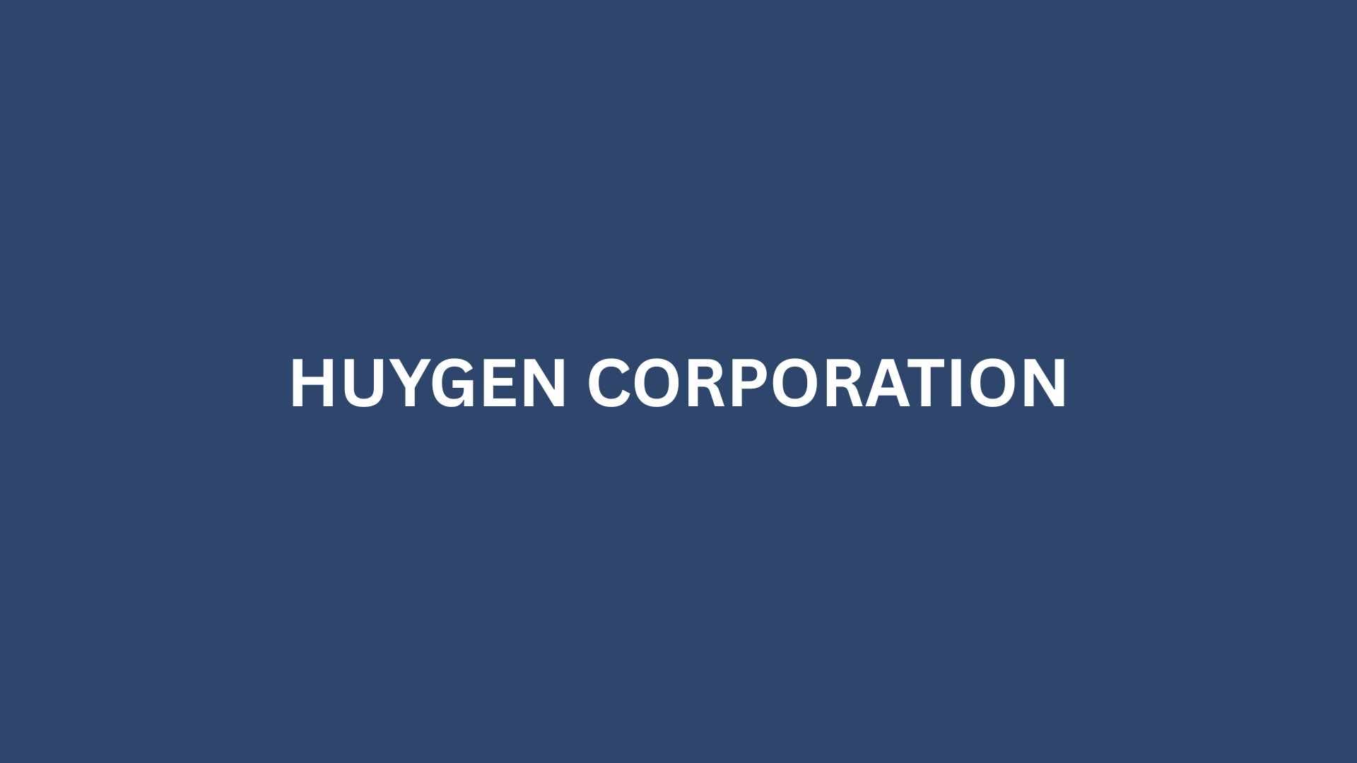 HUYGEN CORPORATION - 10,000 S.F.
