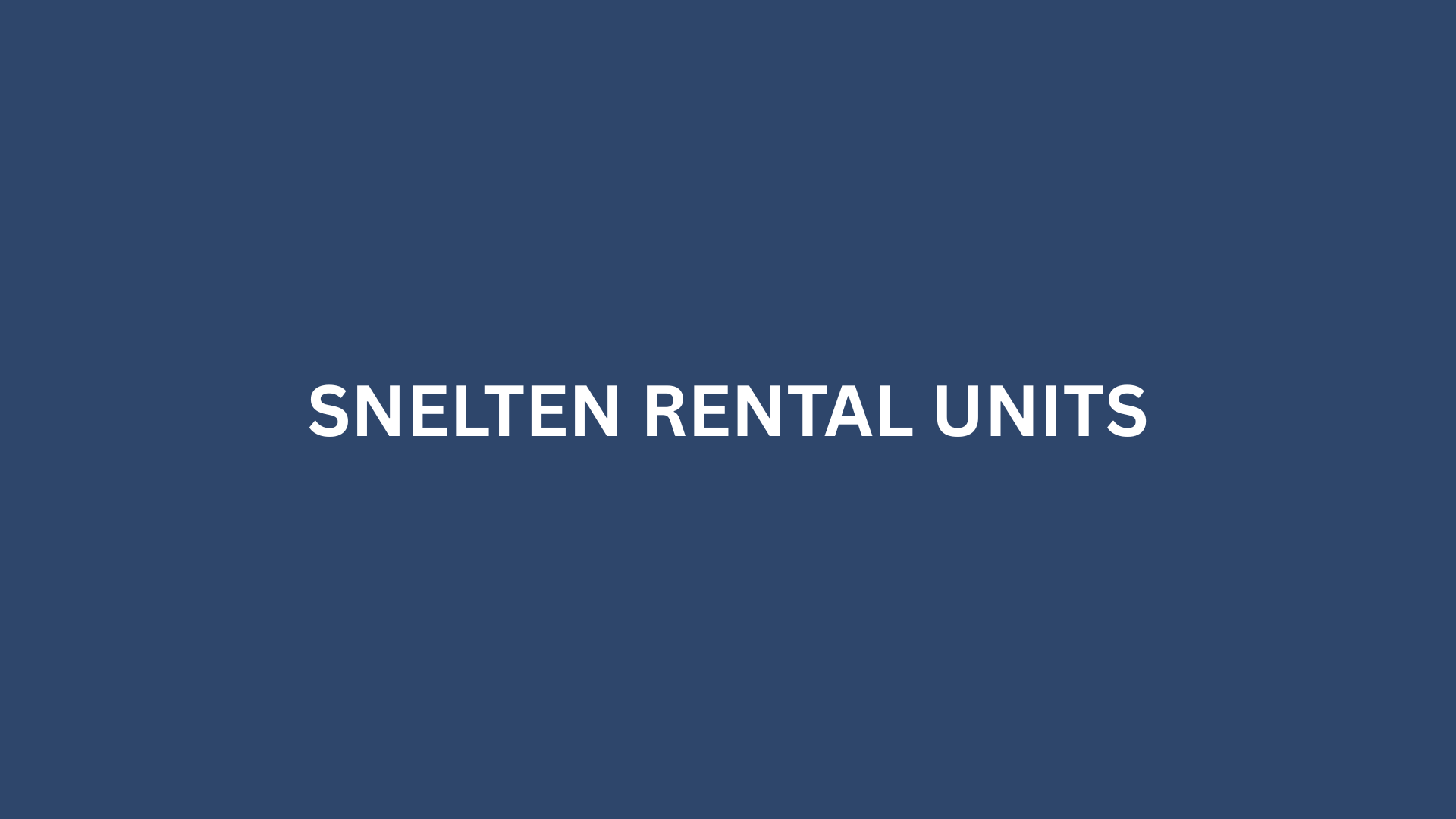 SNELTEN RENTAL UNITS - 12,000 S.F.