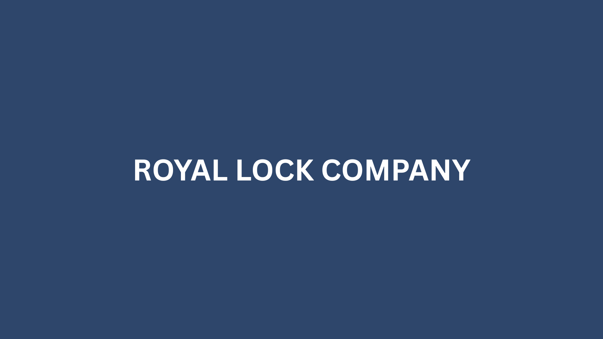ROYAL LOCK COMPANY - 12,000 S.F.