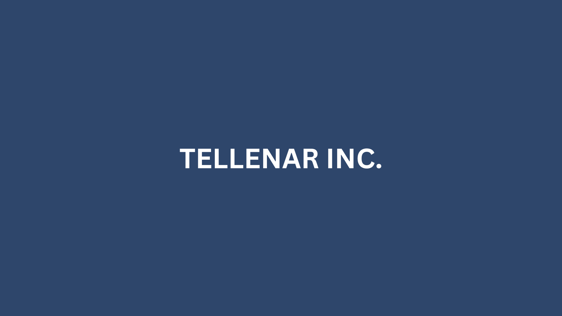 TELLENAR INC. - 15,000 S.F.