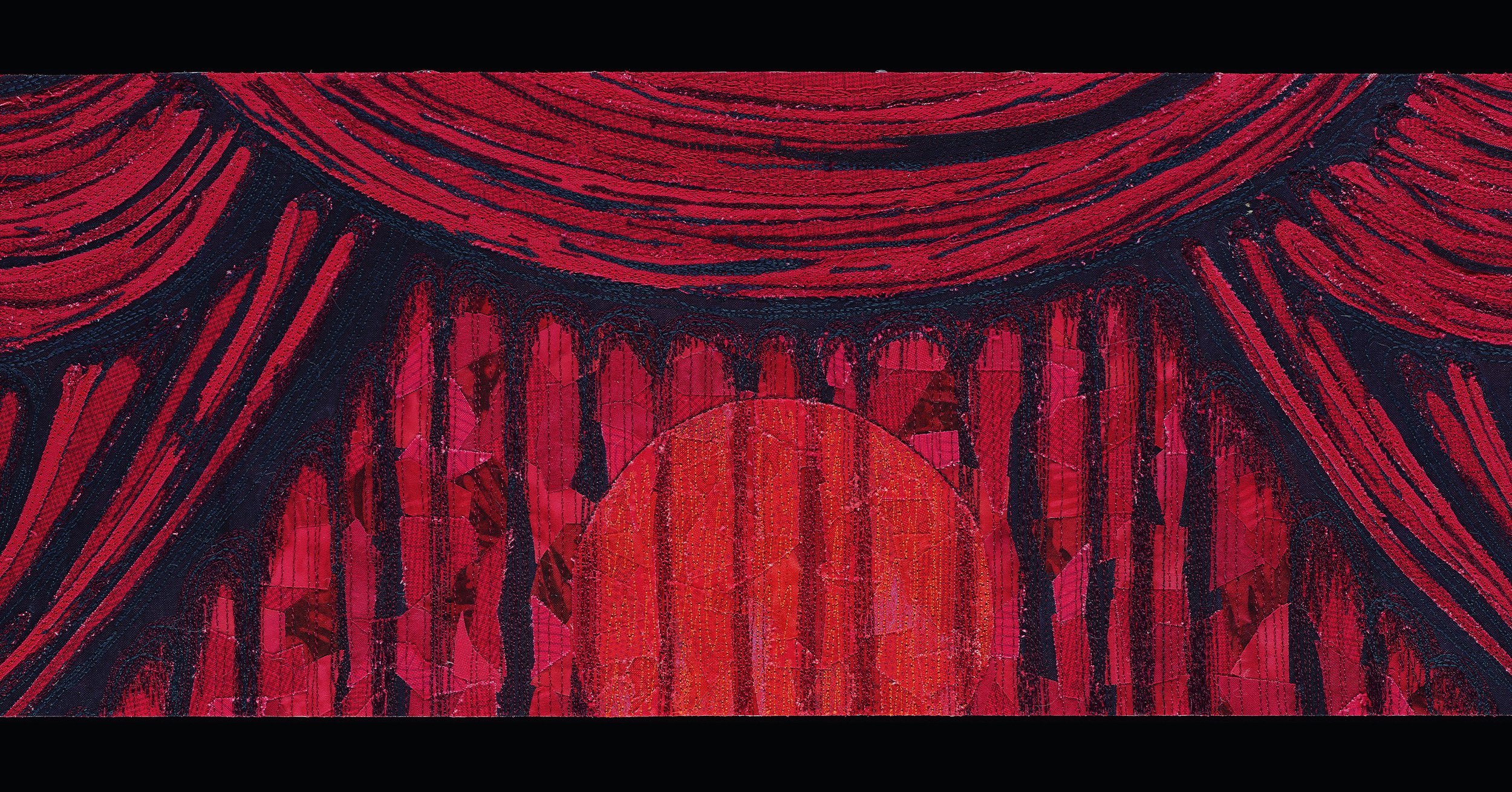 Waiting for the curtain to rise