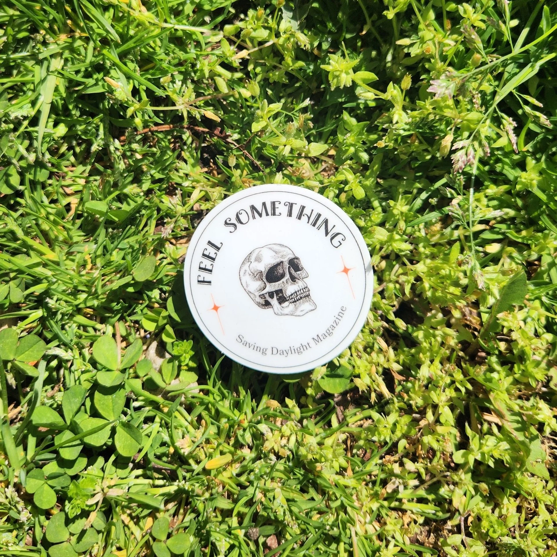 "Feel Something" Sticker