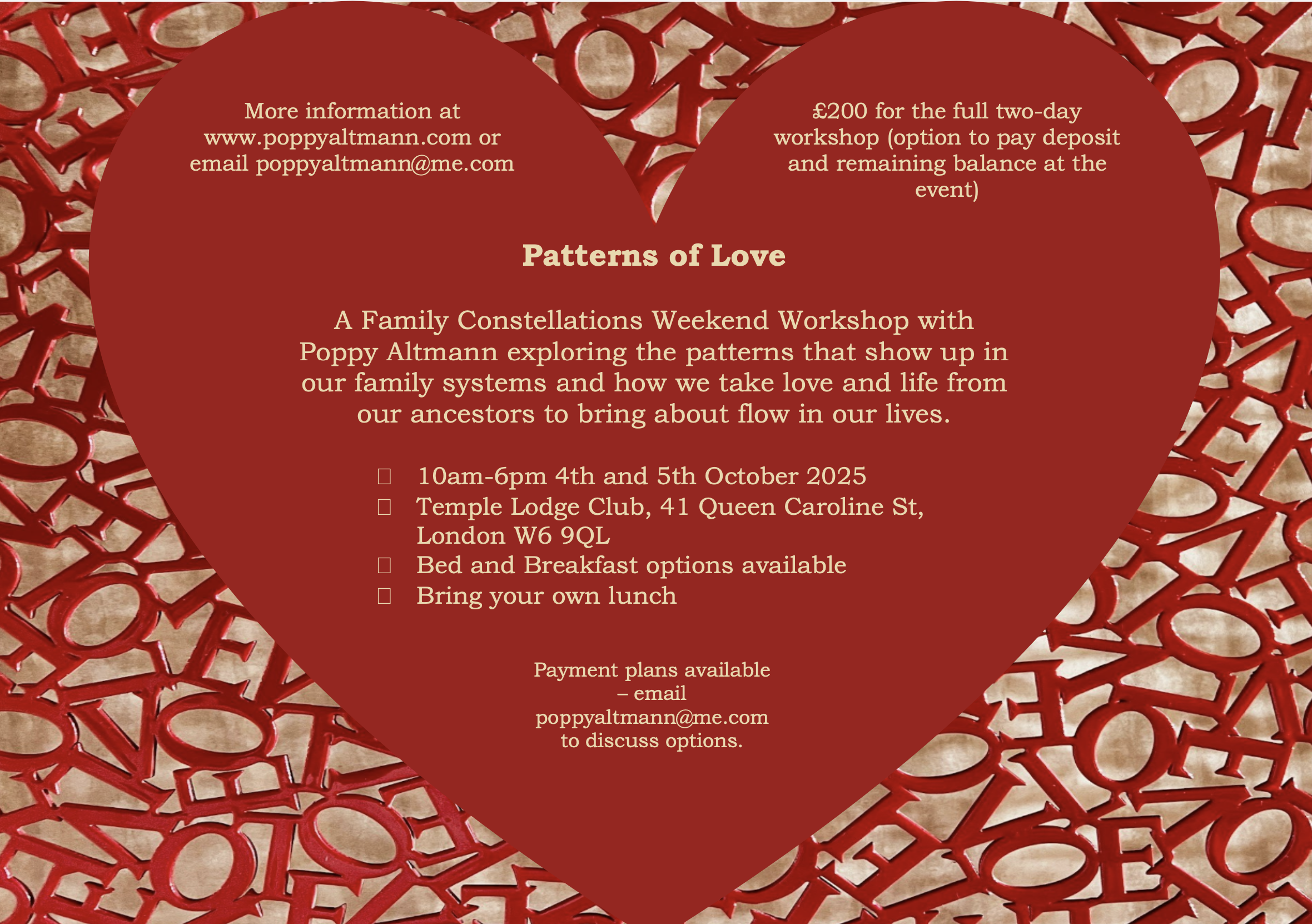 Patterns of Love