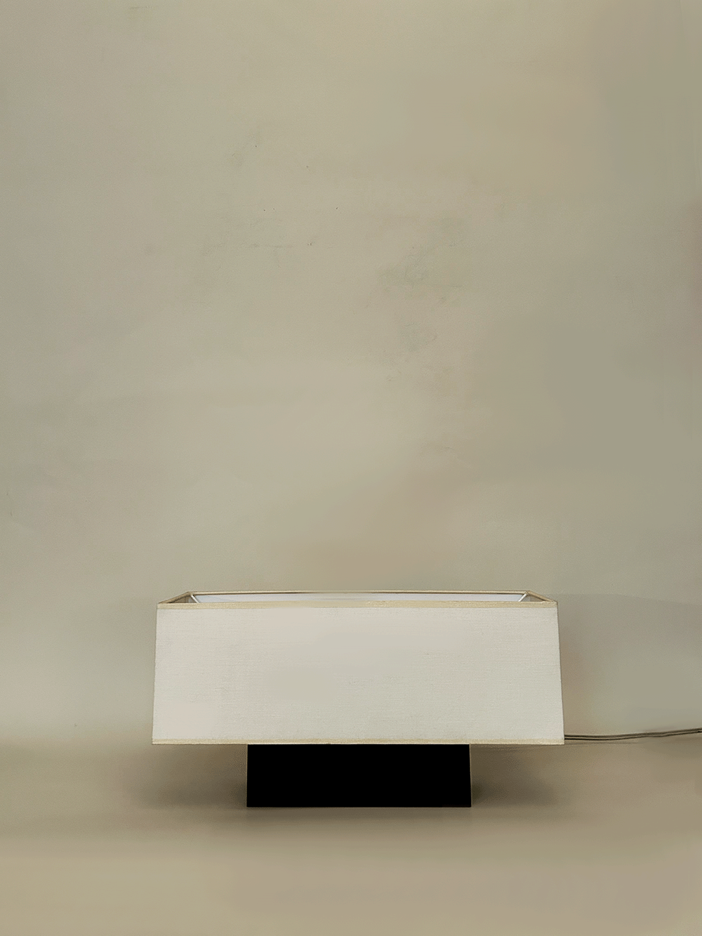 Modernist Ebonized Table Lamp
