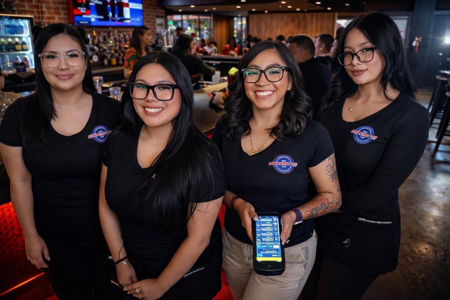 This is the team that keeps Underdog lit 🔥
Cold drinks, big games, nonstop energy, and service with a smile.

If you&rsquo;re watching the game, this is where you should be.
📍 Underdog Sports Bar

#UnderdogDallas #GameDayEnergy #GoodVibesOnly #Spor