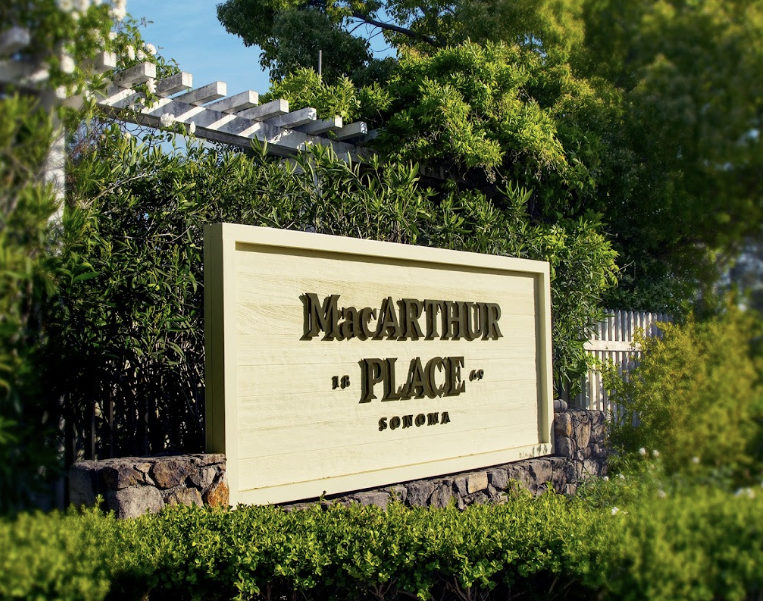 MacArthur Place Luncheon in Sonoma!