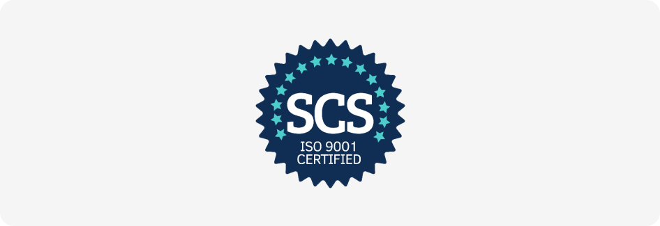 Seal of SCS ISO 9001 Certified