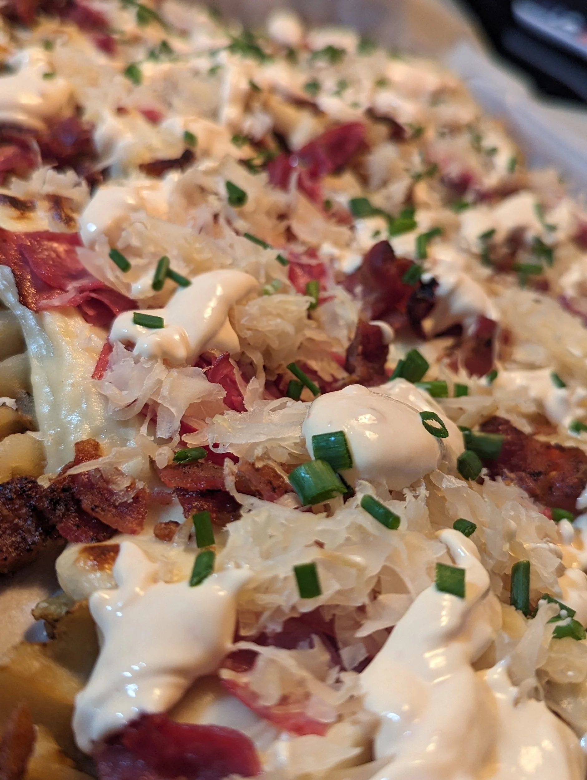 Rueben Irish Nachos