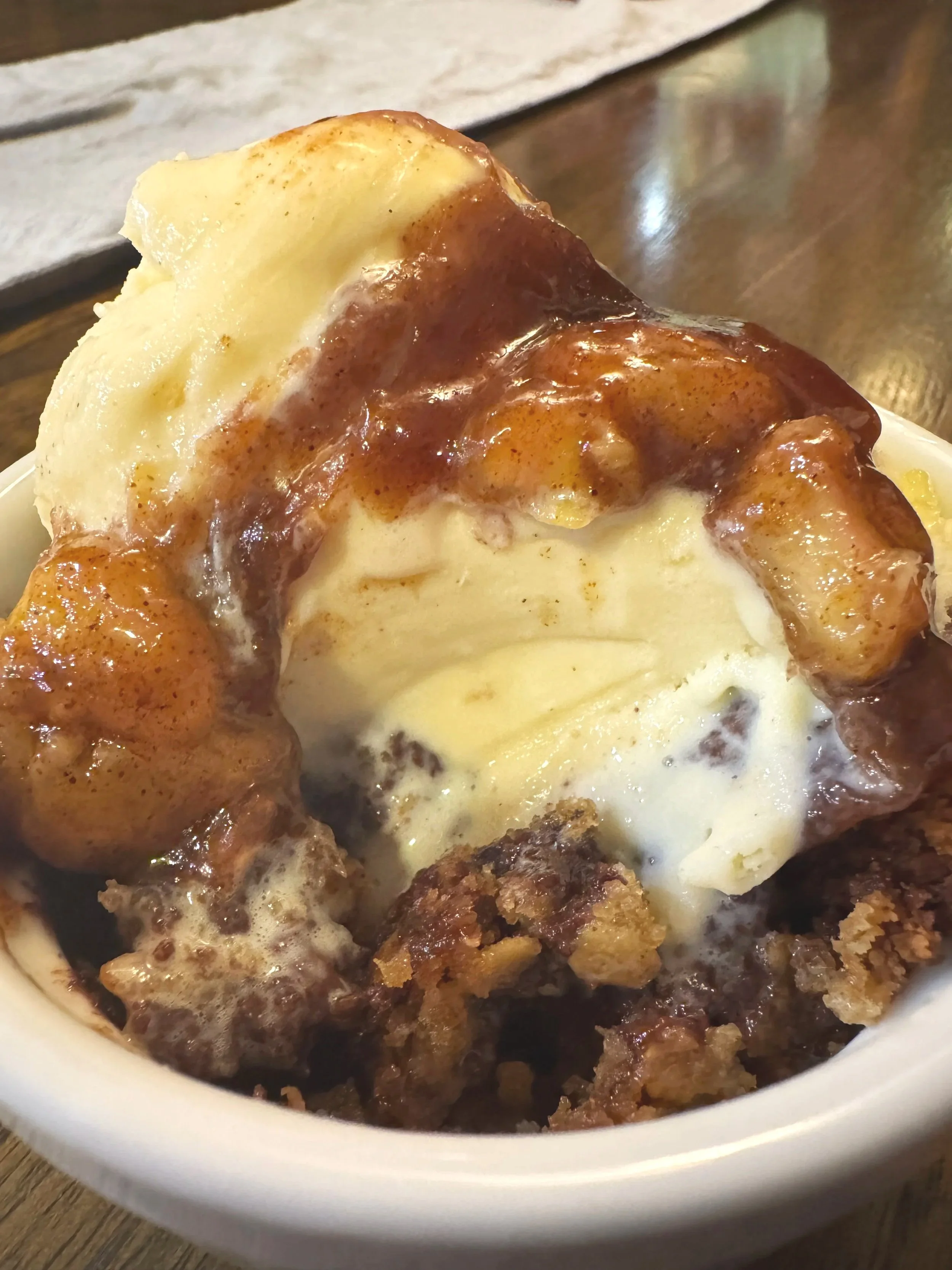 Oatmeal Banana Cookie Skillet