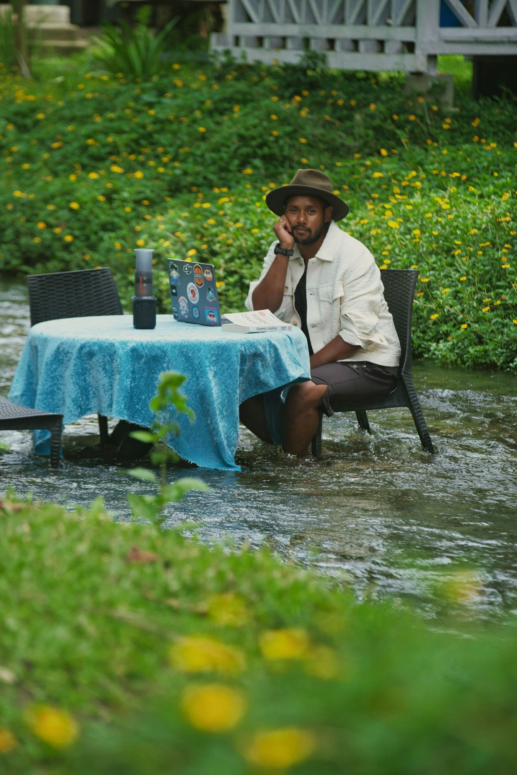 Person sitting quietly thinking — trauma therapy Minneapolis