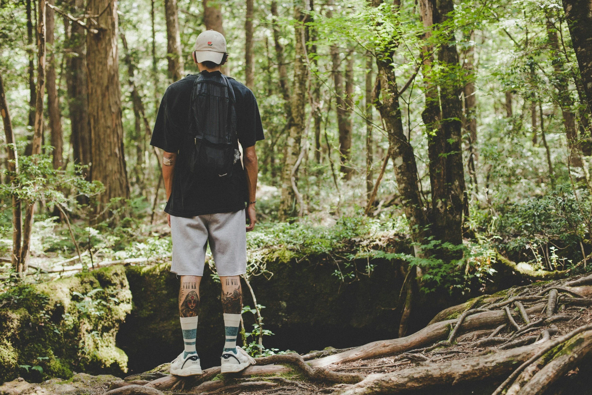Person at rest outdoors — Somatic Experiencing therapy Minneapolis