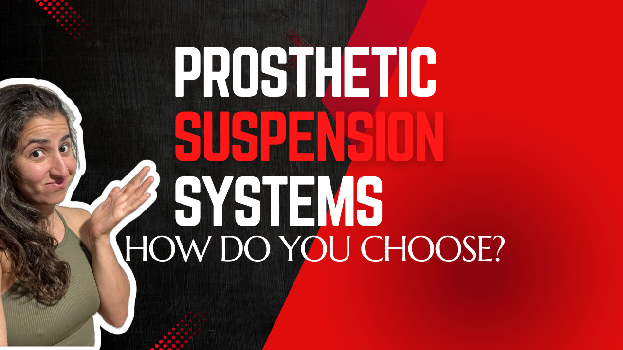 Prosthetic Suspension Systems: Pin Lock vs. Suction vs. Elevated Vacuum
