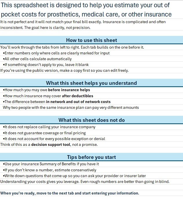 Prosthetic Insurance Tracker: Track Claims, Approvals & Costs