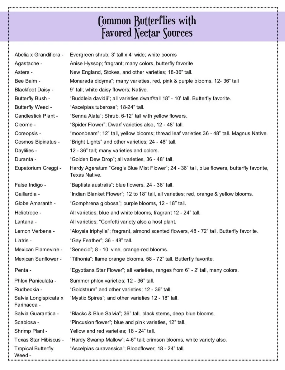 Texas Tough Perennials and Native Plants For Pollinators — Warren's