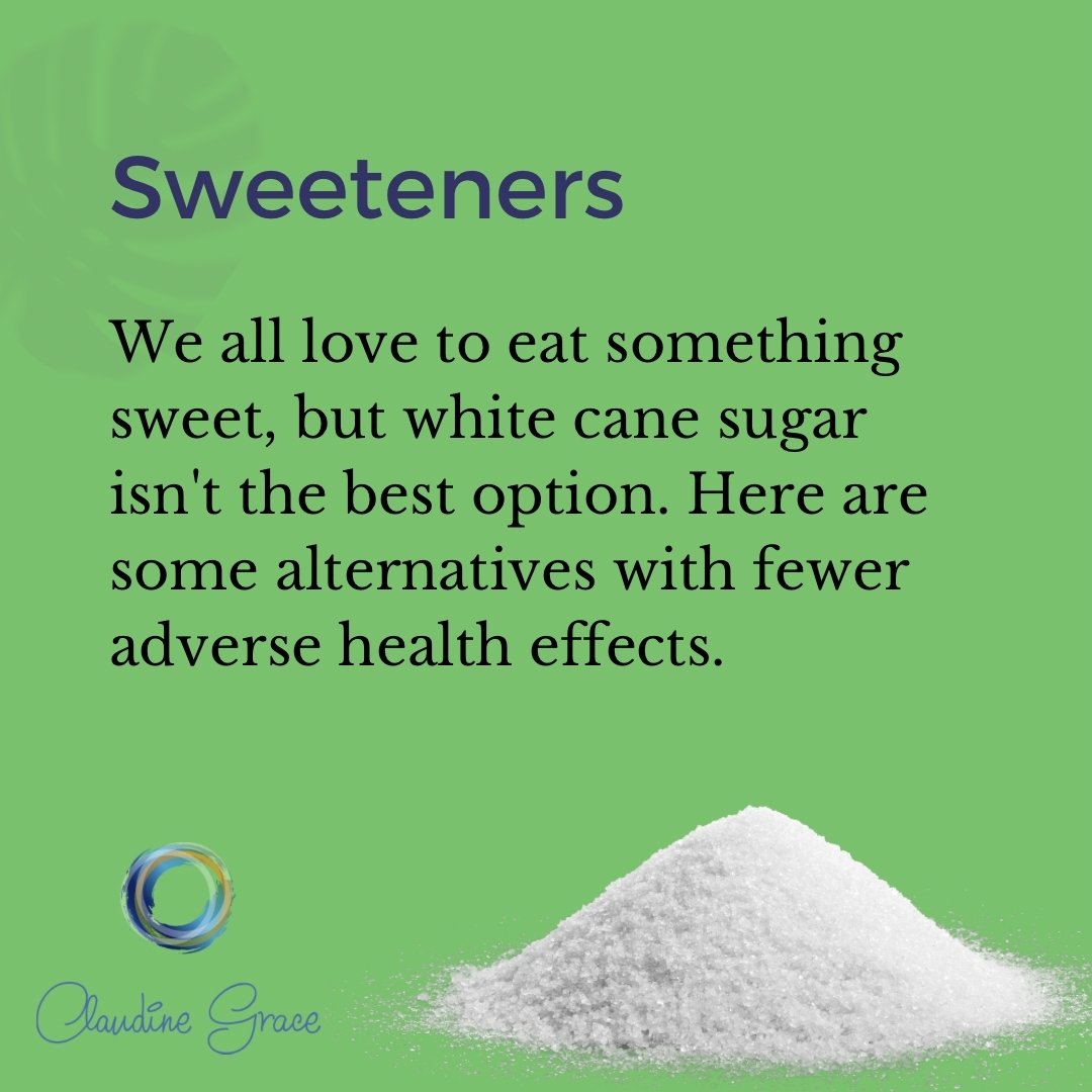 Sweeten your life naturally! 🌿 Discover five healthier alternatives to refined sugar that will satisfy your cravings while keeping you balanced. Remember, moderation is key! 

Here are five natural sweeteners that are generally considered healthier 