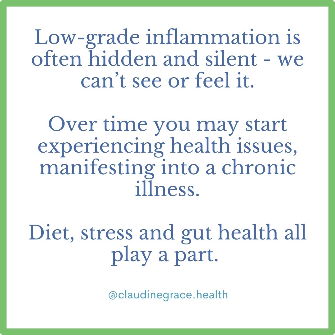 Inflammation underpins chronic disease like diabetes, cardiovascular disease, mental health issues and cancer. 

Taking the flame on your inflammation is important health advice you need to listen to.

#inflammation #nutrition #spoonie #getwell #guth