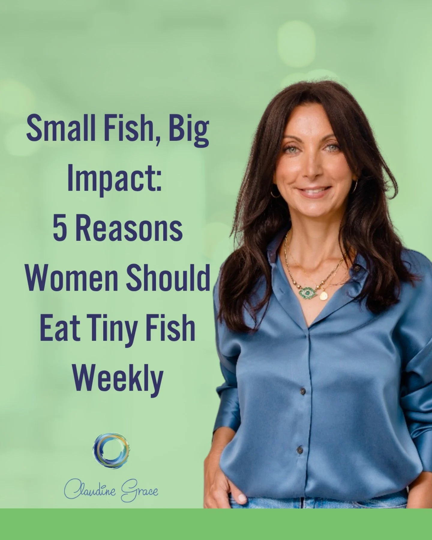 Most women have never been told this: eating small whole fish just once a week could slash your risk of dying from cancer by up to 36%.

We&rsquo;re talking sardines, anchovies, whitebait&mdash;tiny fish eaten with their bones, skin, and organs intac