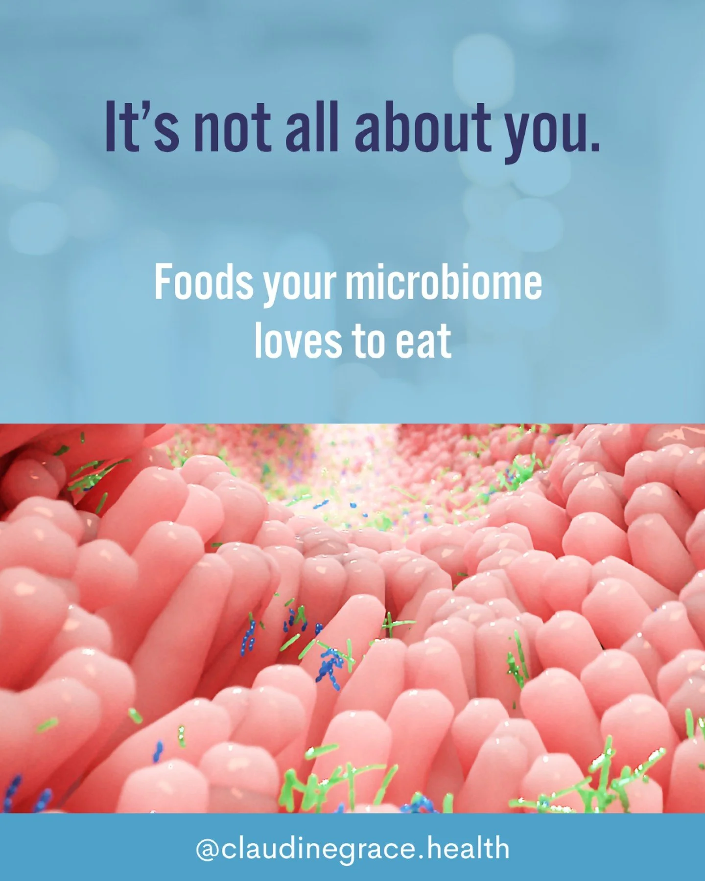 Think your food choices are just about you? Think again.

You&rsquo;re feeding trillions of gut microbes &mdash; and they decide everything from your mood to your inflammation levels.

Eat for them, heal for you.

#antiinflammatory #guthealth #microb