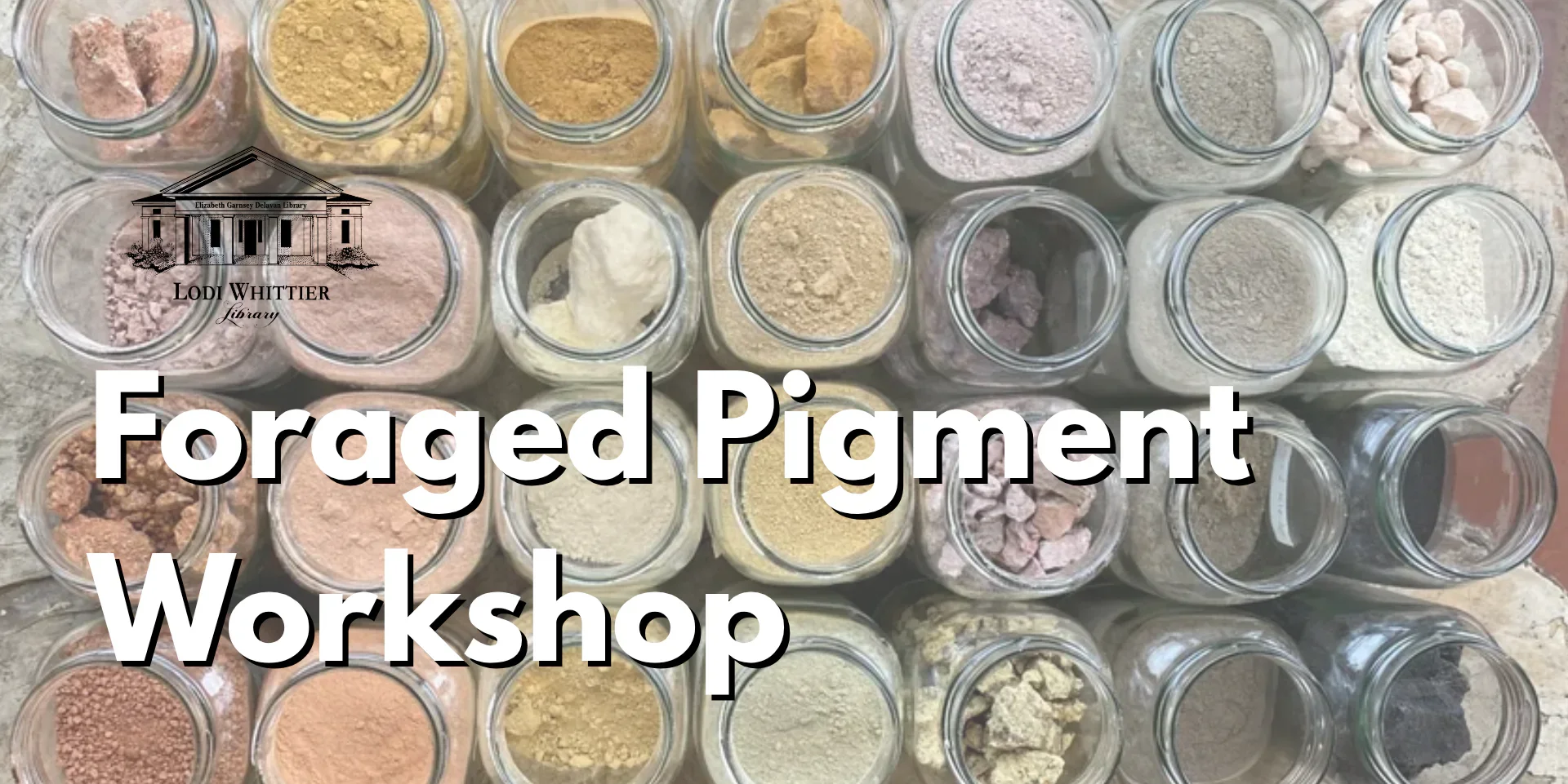 Lodi Whittier Library Pigment Painting Workshop 
