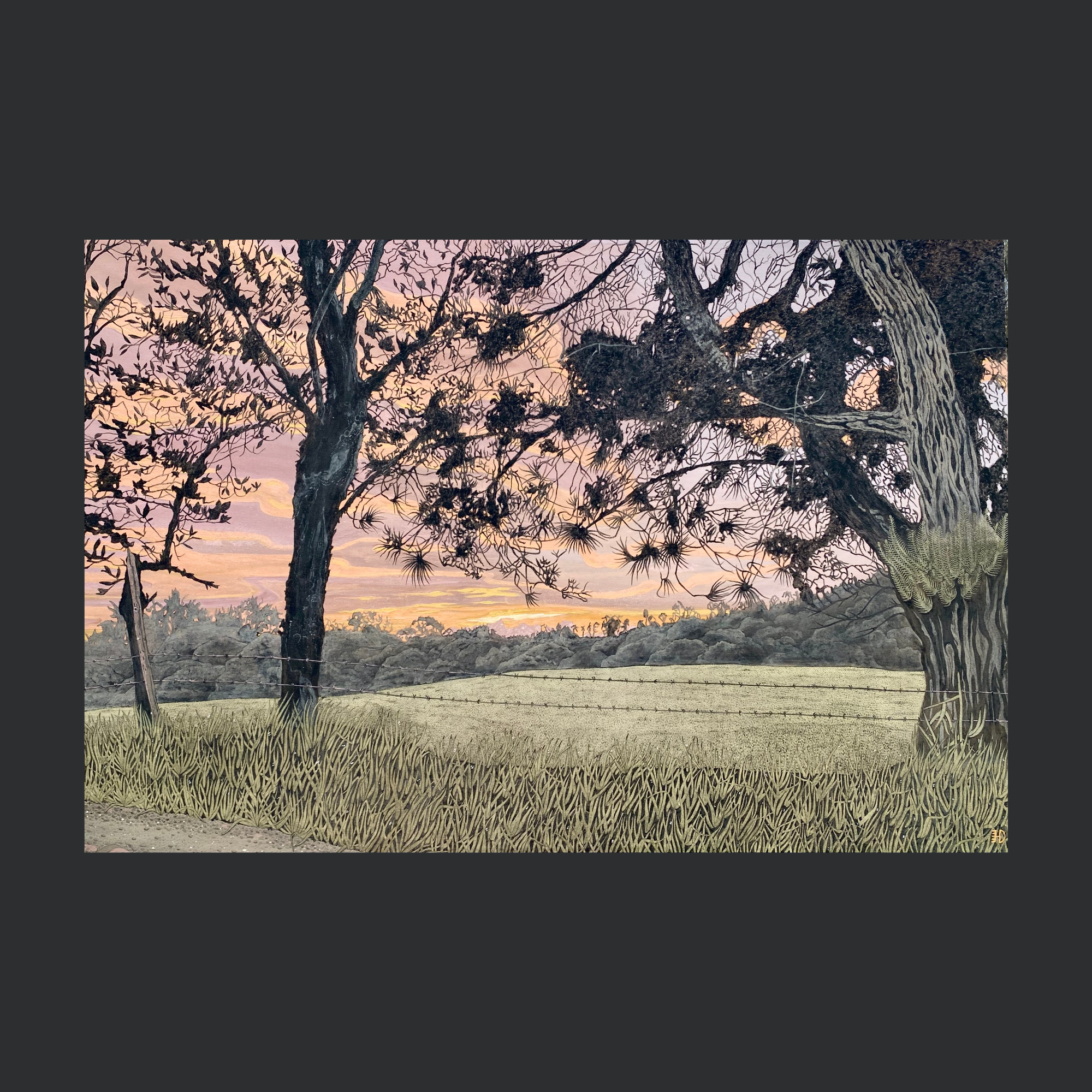 "TWILIGHT" ARCHIVAL PRINT ON COLD PRESS COTTON PAPER