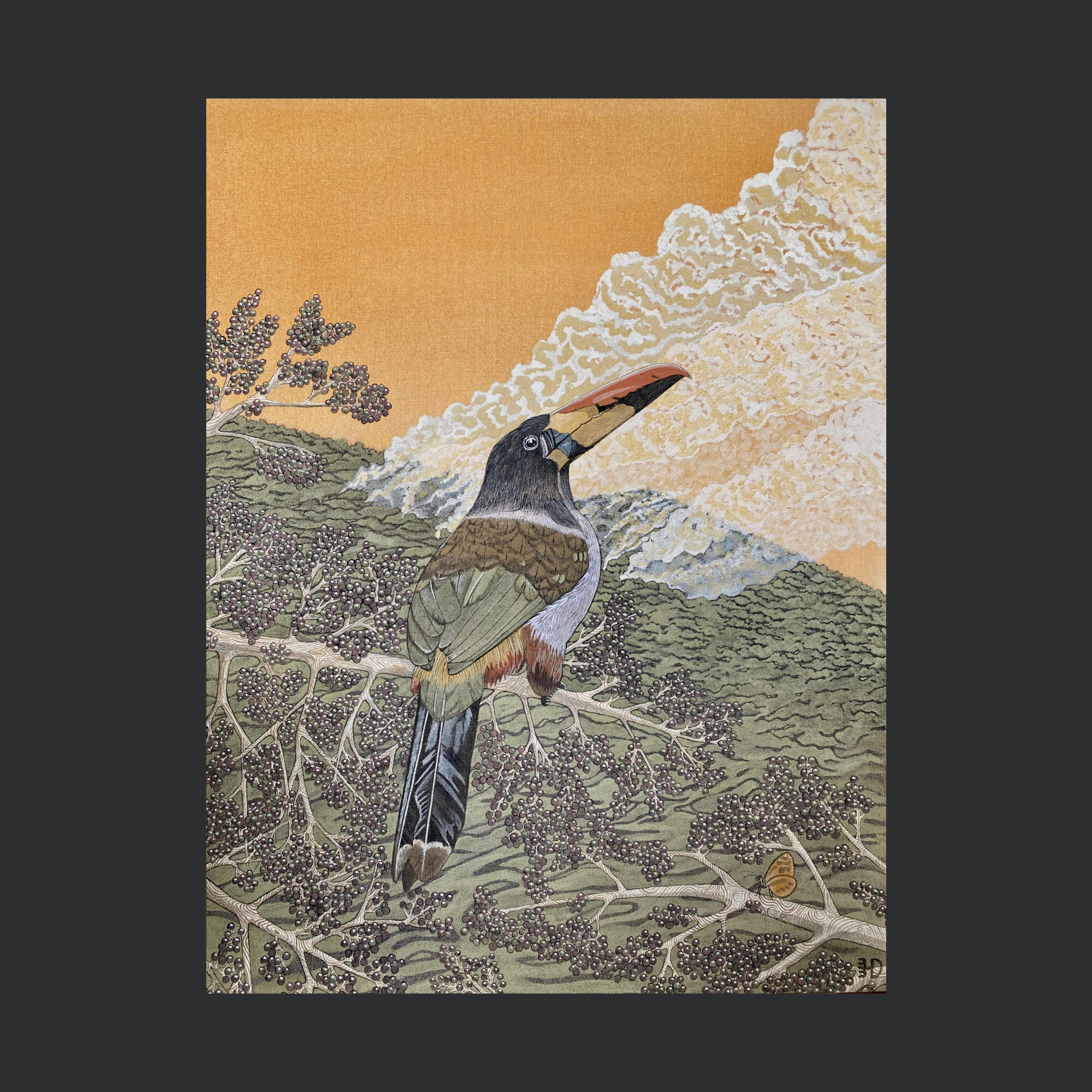 "GUARDIAN" ARCHIVAL PRINT ON COLD PRESS COTTON PAPER