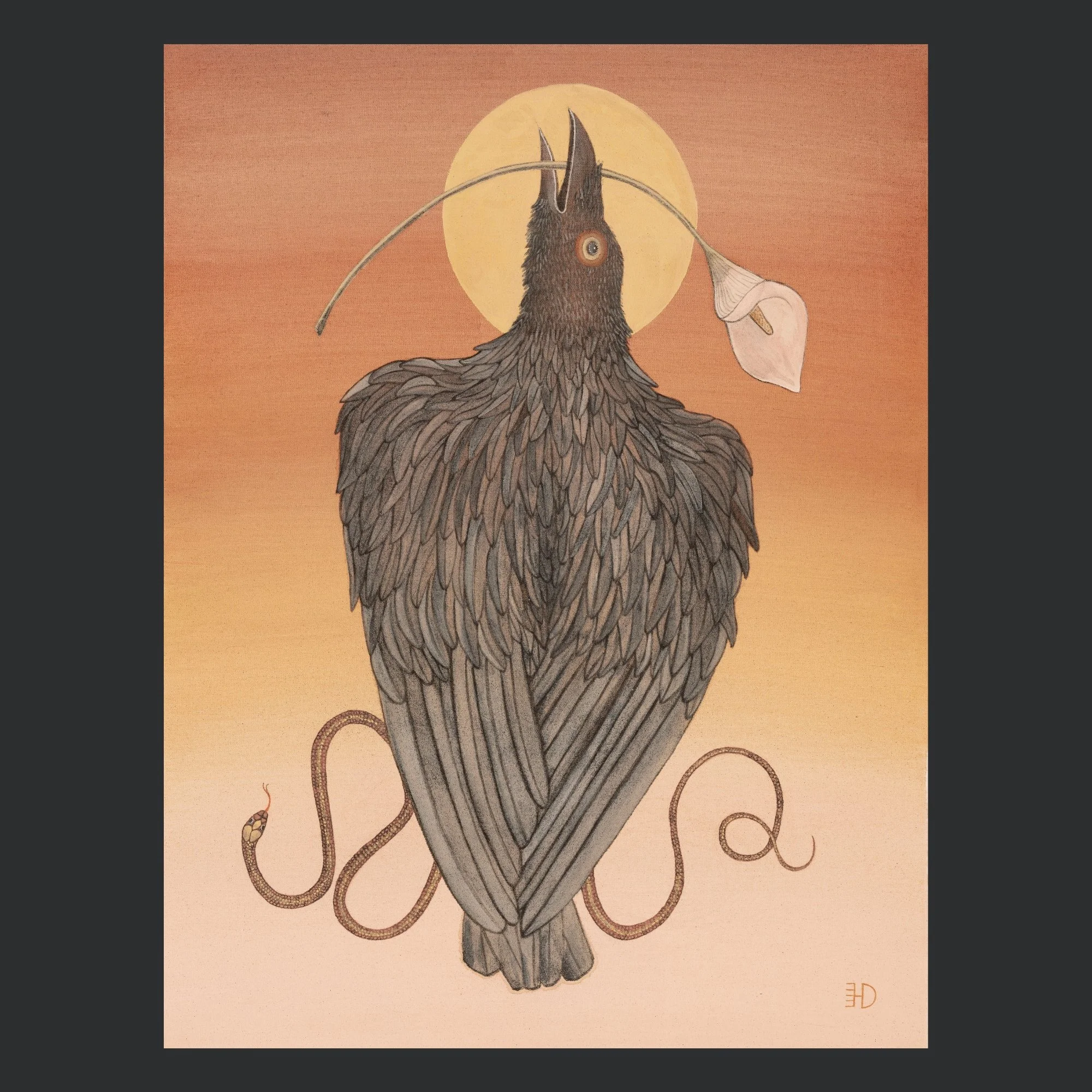 "APPROACH TO THE INMOST CAVE" ARCHIVAL PRINT ON COLD PRESS COTTON PAPER
