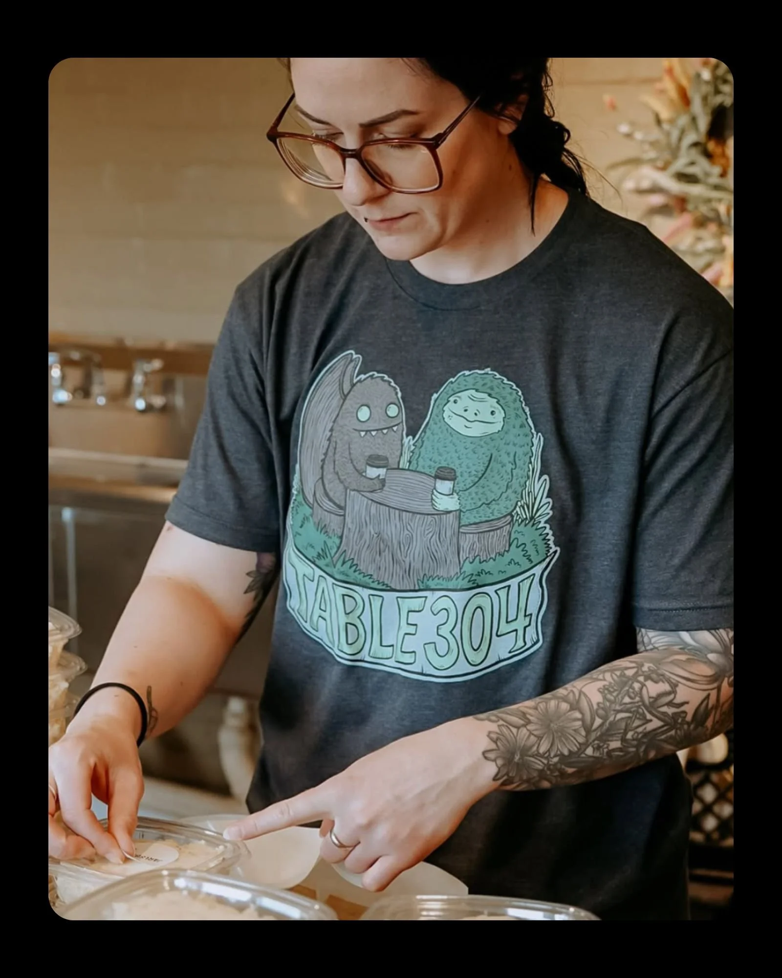 Table 304 Featured Artist Merch Collab, 2025