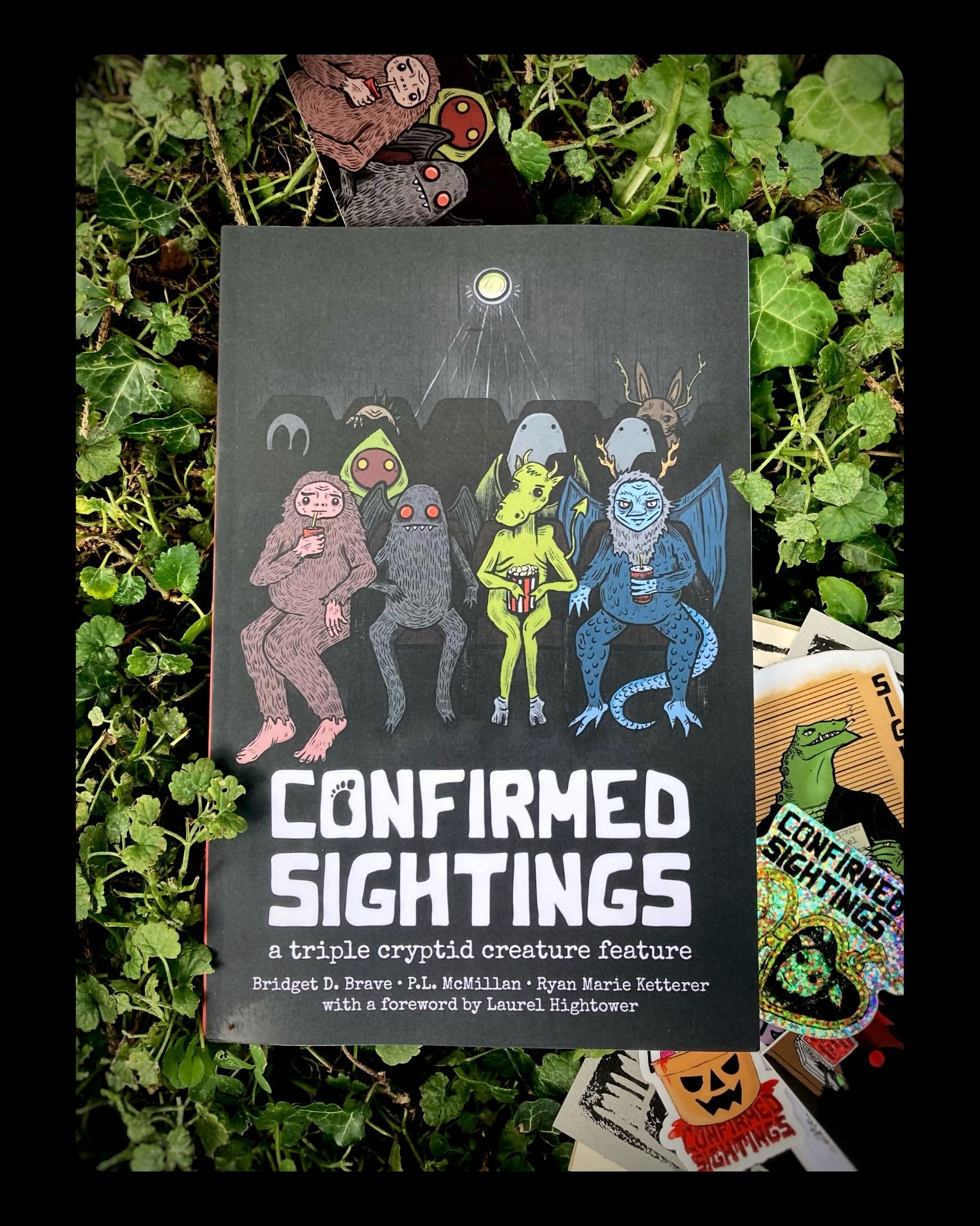 Confirmed Sightings Official Book Cover, 2023