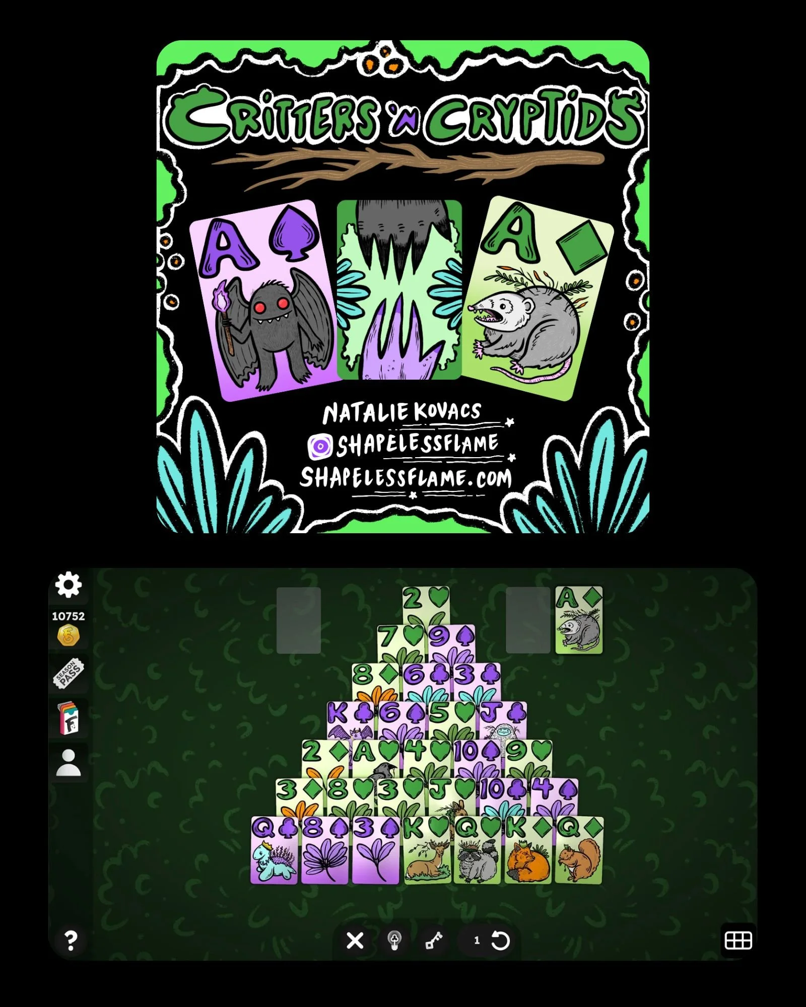 Flick Solitaire Card Game, 2025