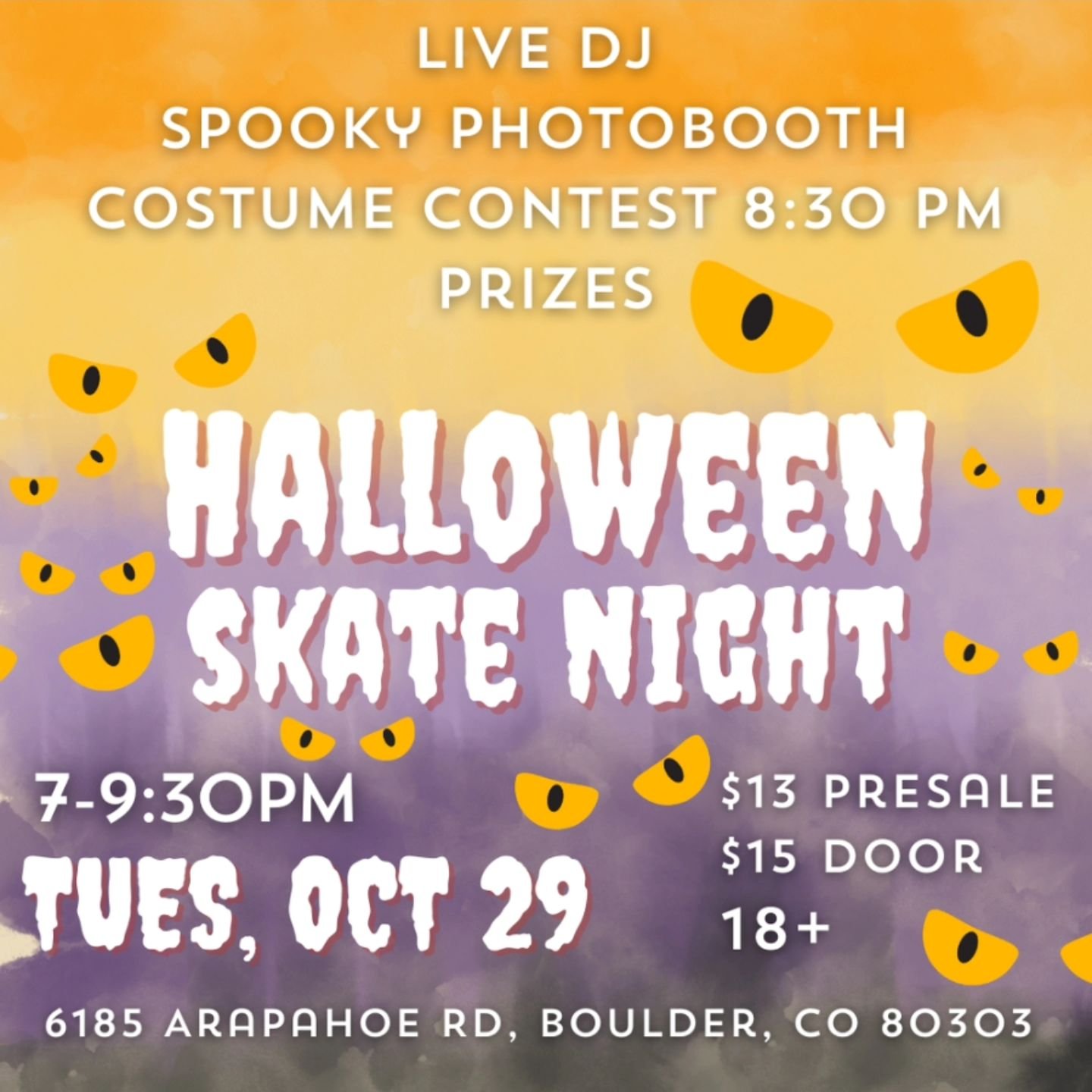 So excited to be DJing the @sk8d8_boulder Halloween Party next Tuesday! I feel like this is fulfilling a childhood dream to be DJ for a roller skating party!!! Link to tickets in my bio. 

#dj #coloradodj #halloween #halloweendj #rollerskate #rollers