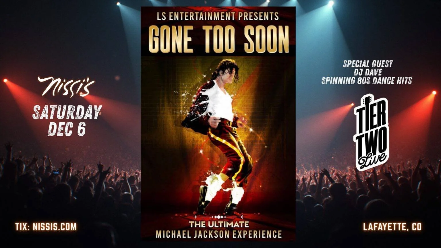 DJ Dave w/ Gone Too Soon (MJ Tribute)