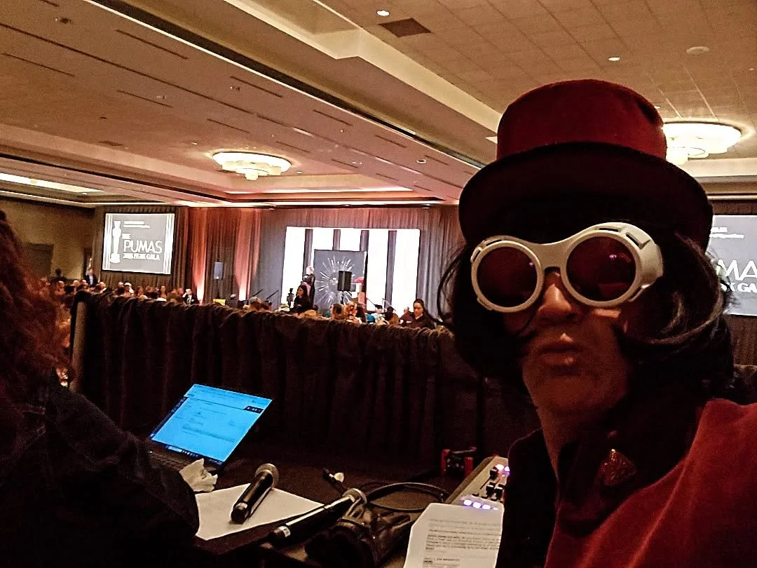 I've had the pleasure of being part of the @p2pcharter annual fundraising gala for years, and it's always a blast coming up with new ways to fit their theme. This year was The Pumas, a twist on The Oscars. 

Tons of gear needed to pull it all off - t