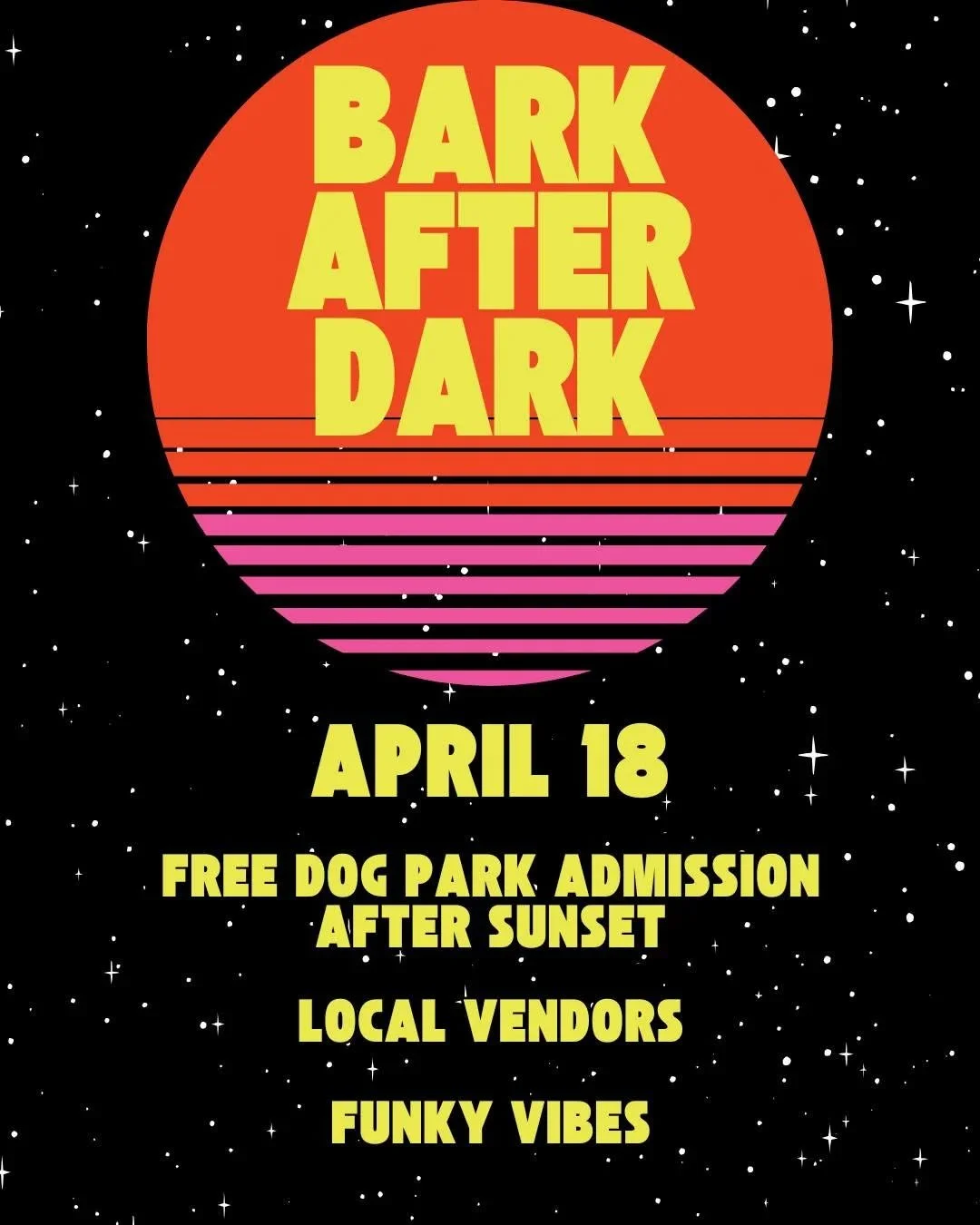 What's up fam? Saturday, April 18th, I'll be playing some tunes at Romero's first Bark After Dark of the season. Come on down, grab a brew, and say wassup!