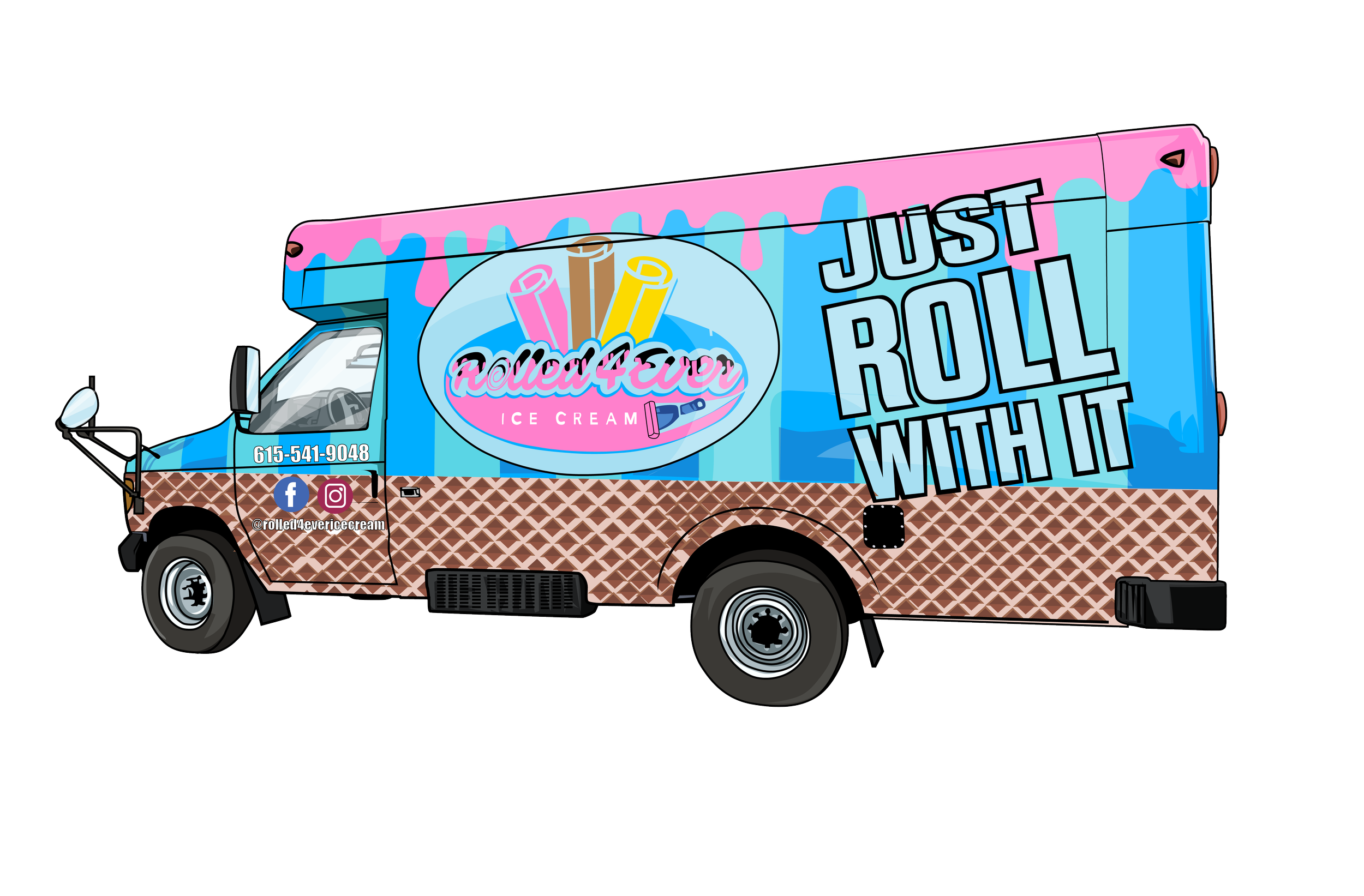 Rolled 4 Ever Ice Cream