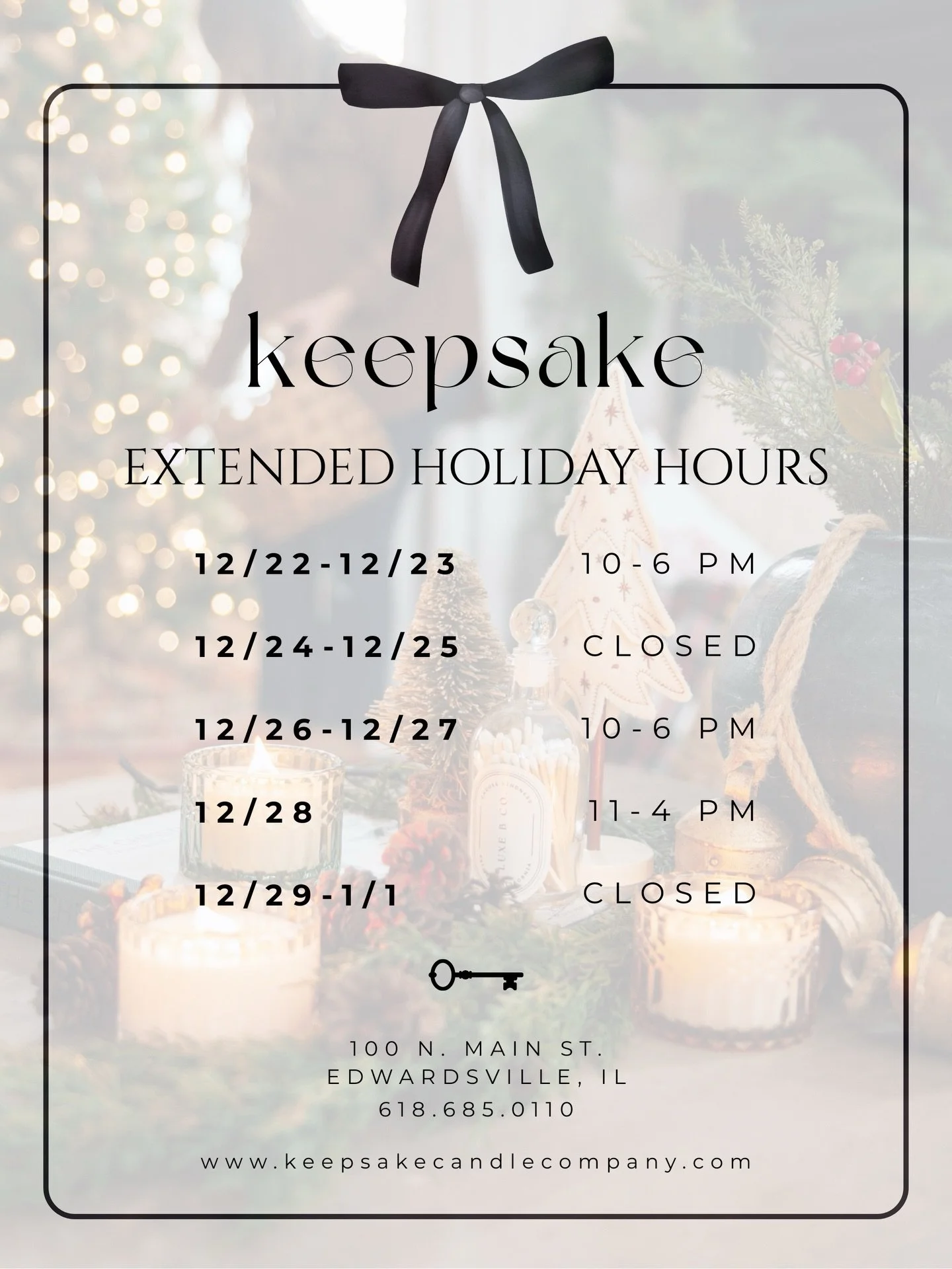 Where are my holiday shopping procrastinators (hi, it&rsquo;s me) 🙋&zwj;♀️ 

Thought you might enjoy some extended holiday hours. You&rsquo;re welcome 😇