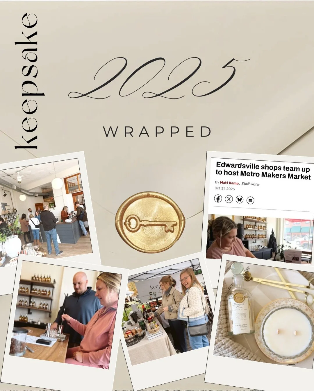 What began as a fun hobby in the basement became a full on storefront, experience, and community. 2025 was a year full of memories and milestones because of you. Thank you for an unforgettable one 🫶🫶