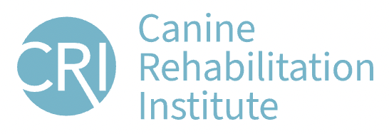 Logo for canine rehab institute