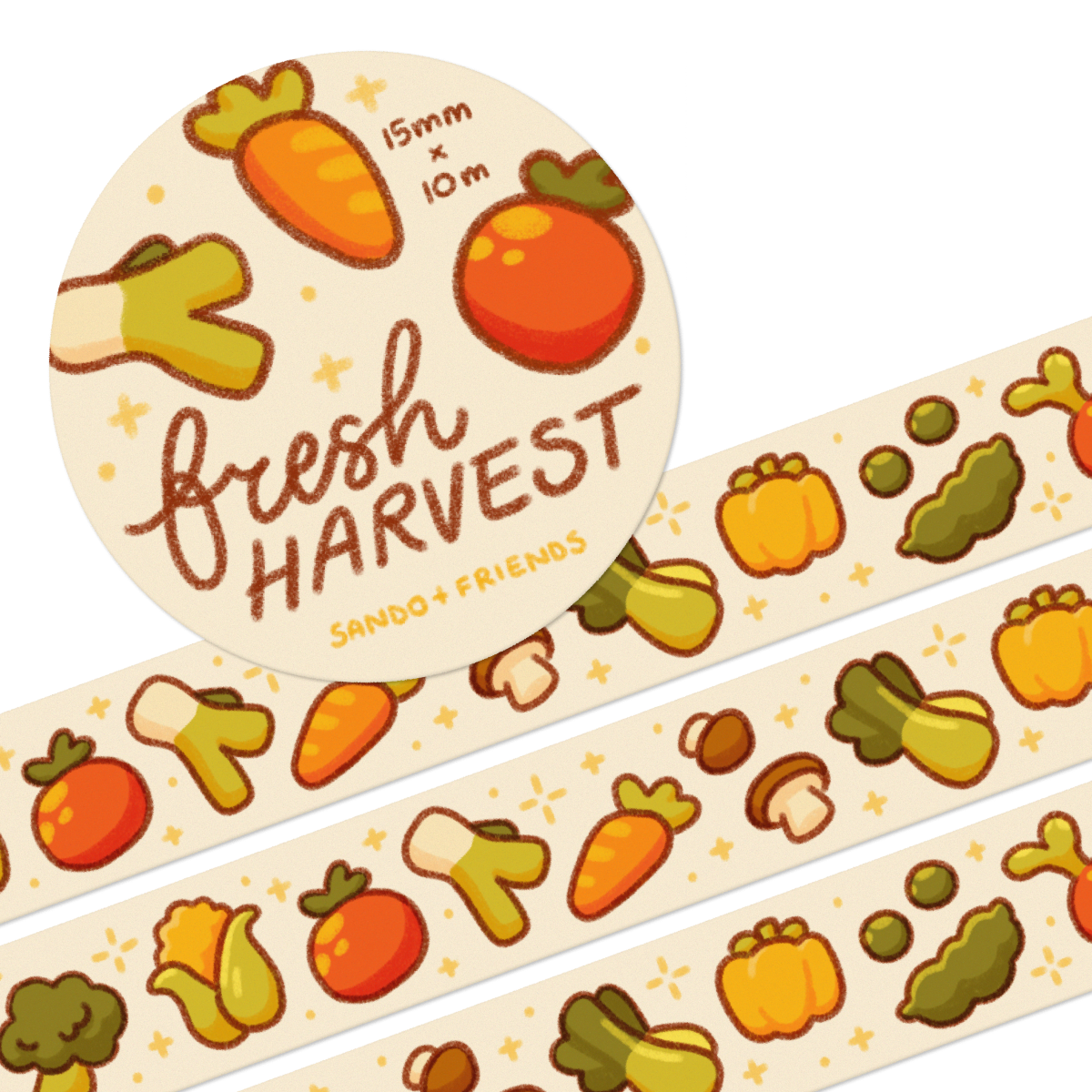 Fresh Harvest Washi Tape