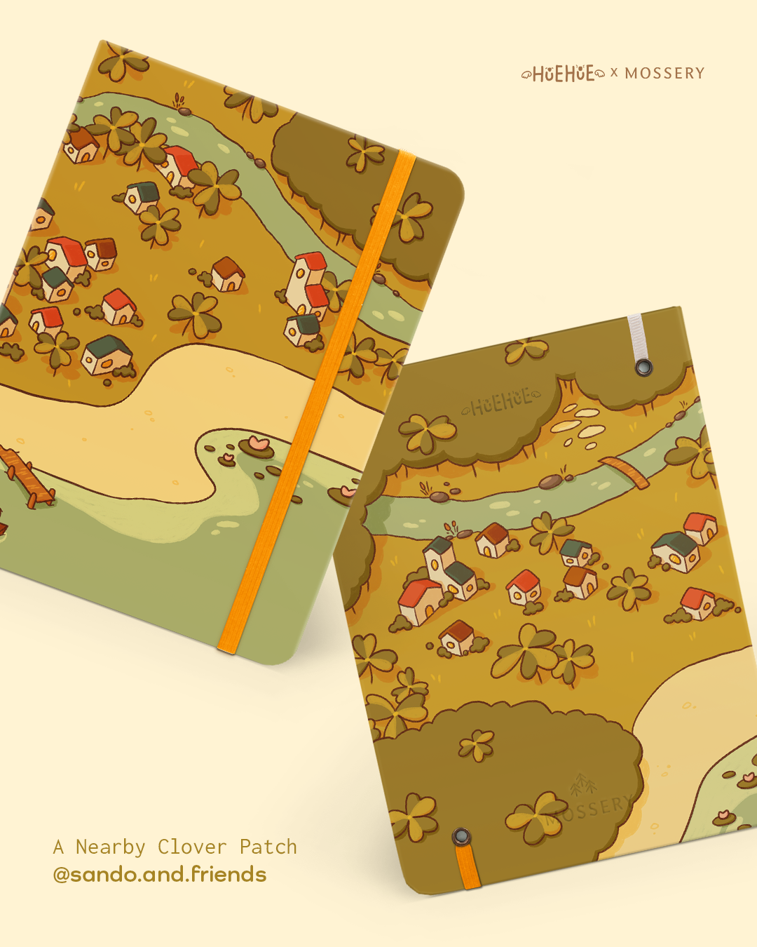 HUEHUE x Mossery Journal Cover Collaboration 2025