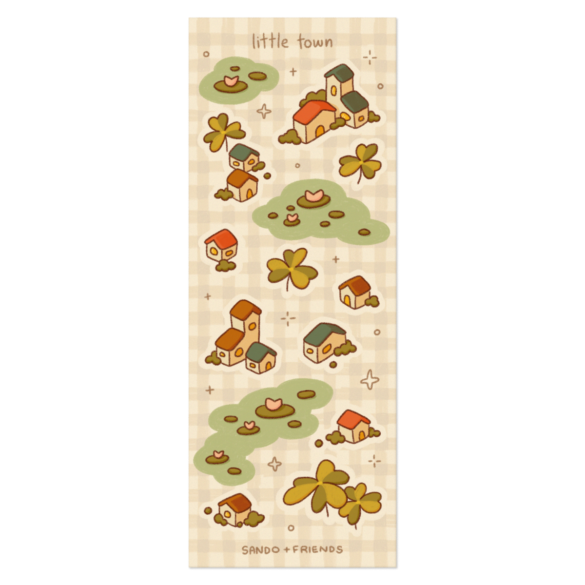 Little Town Sticker Sheet