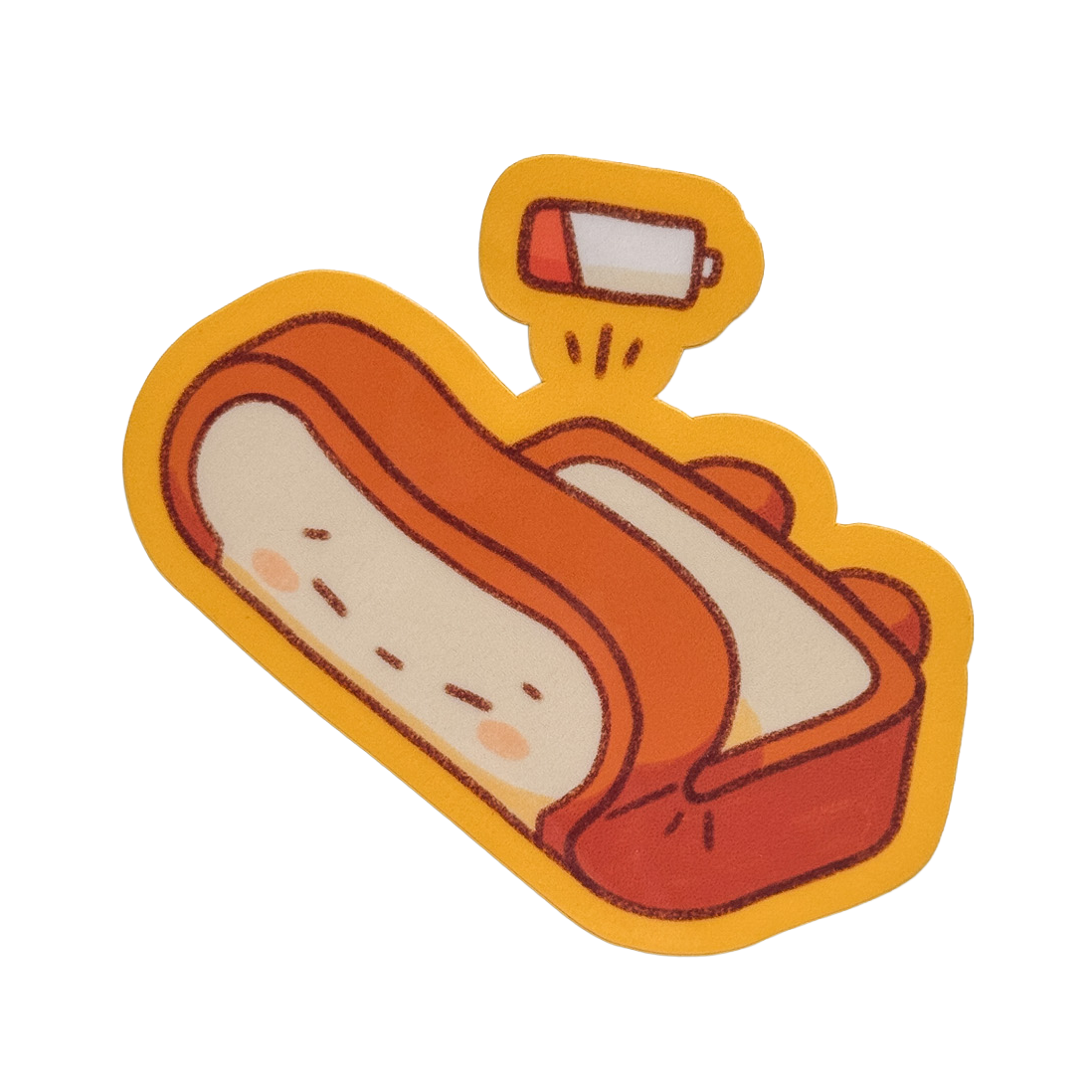 Low Battery Sticker