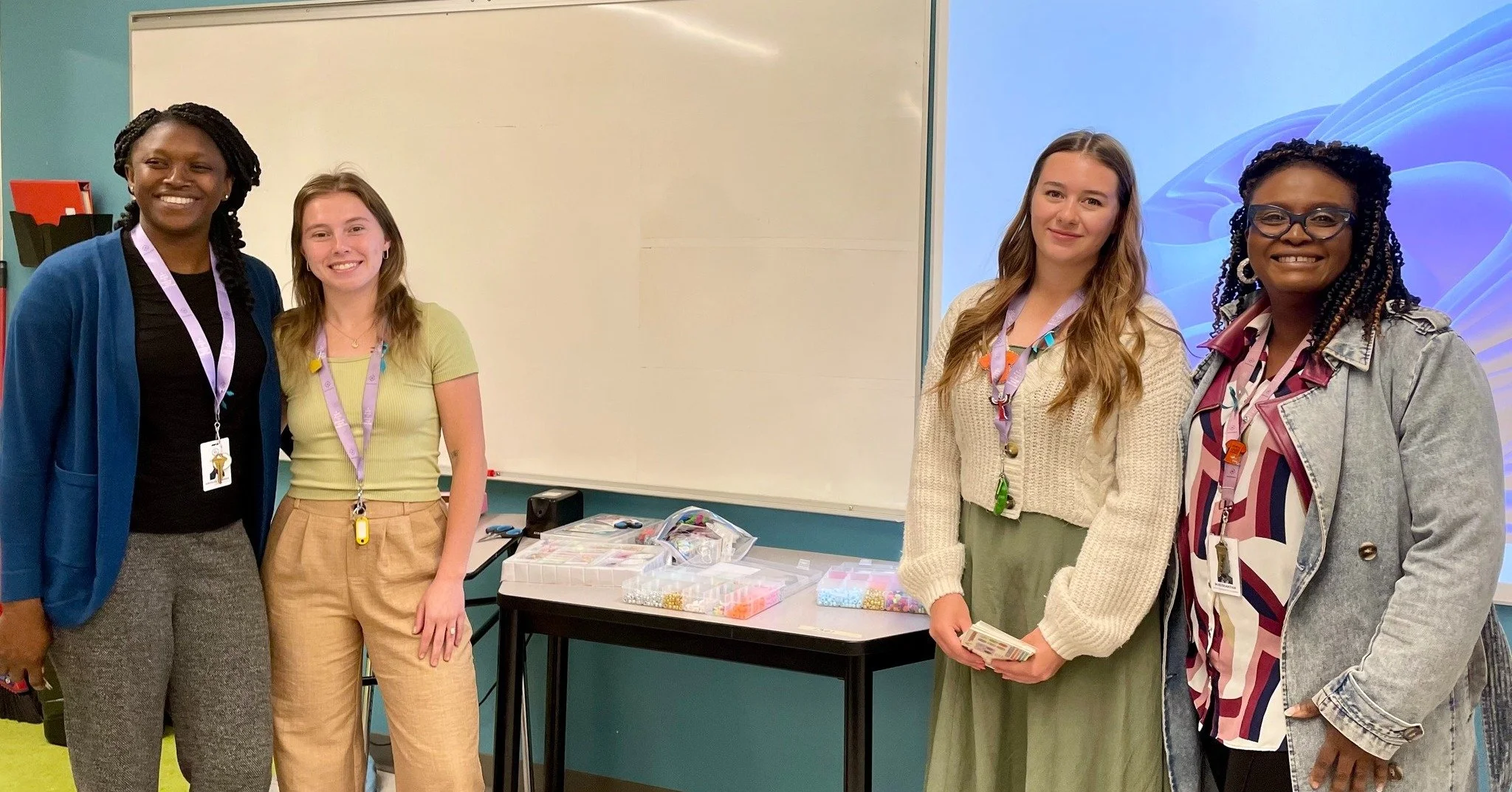 We had such a wonderful time this morning with the @ymcawoodbuffalo's SWIS Summer Camp at Composite High School.

From 11:00 am to 12:00 pm, our Outreach and Sexual Trauma Support Services teams shared a short and engaging presentation about who we a