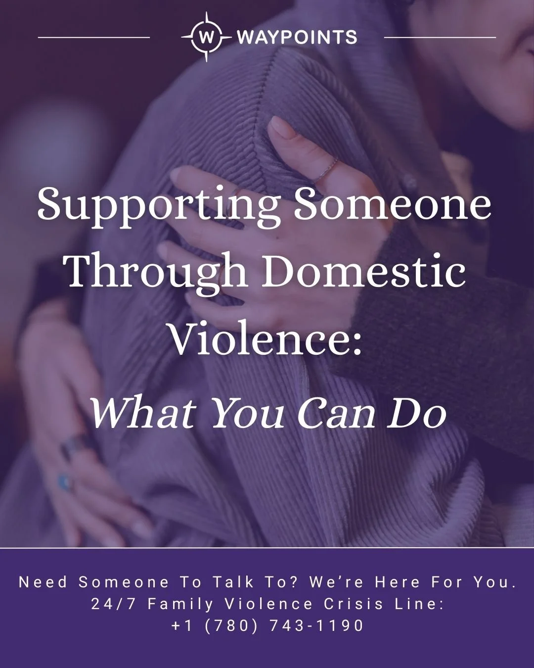 If you are concerned that a friend, family member, or neighbour may be experiencing domestic or family violence, there are several ways you can offer support:​
​
Check in privately: Reach out one-on-one when the person causing harm isn&rsquo;t around