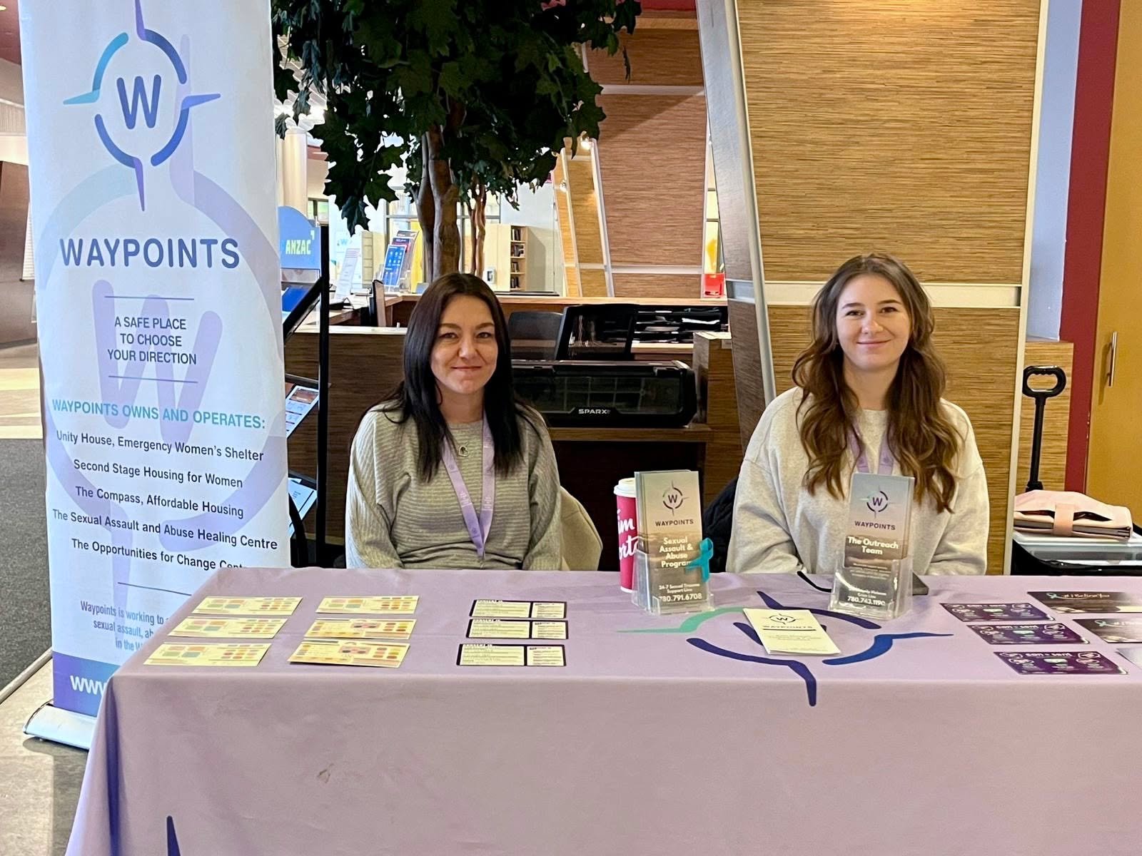 We're at the Anzac Recreation Centre today until 3:00 pm! Come by, say hello, and learn more about the programs and services we offer. 

We&rsquo;d love to connect with you.💜