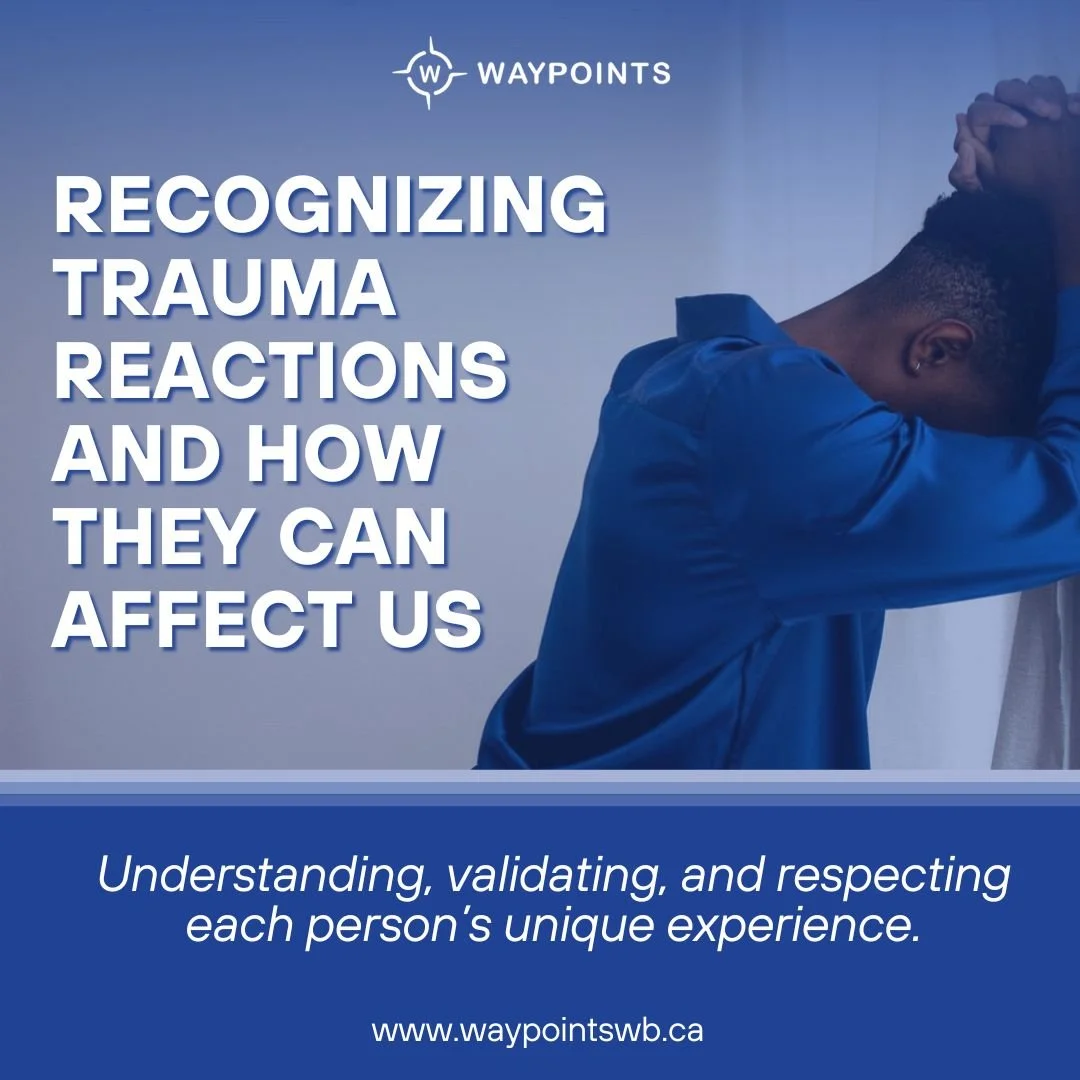 Traumatic stress reactions are a normal response to abnormal circumstances. ​

Everyone experiences trauma differently, and the ways people cope should be respected. Recognizing your reactions and taking steps toward safety and healing is a sign of s