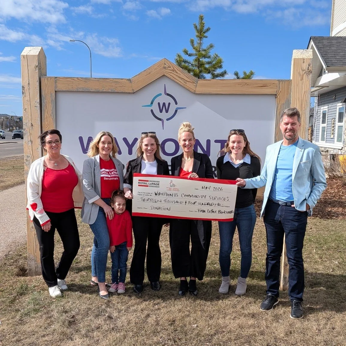 Our great friends at @royallepageymm have contributed a whopping $13,440 to Waypoints, and we have been sitting with the weight of what that truly means.​

Long after a donation is made, the impact continues quietly in the background. It reaches some